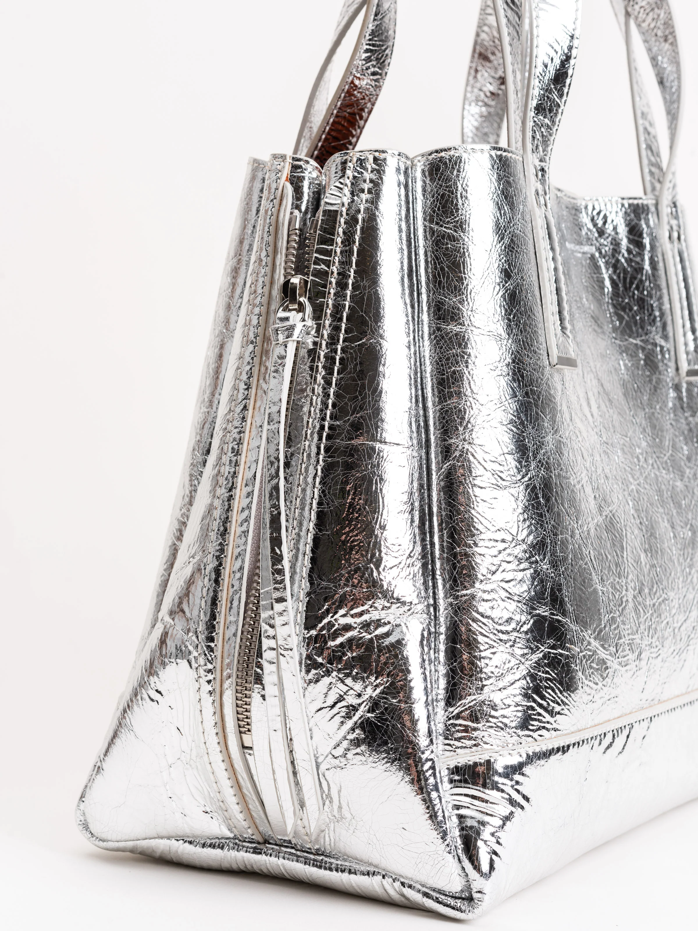 georges m bag - metallic - Image 4