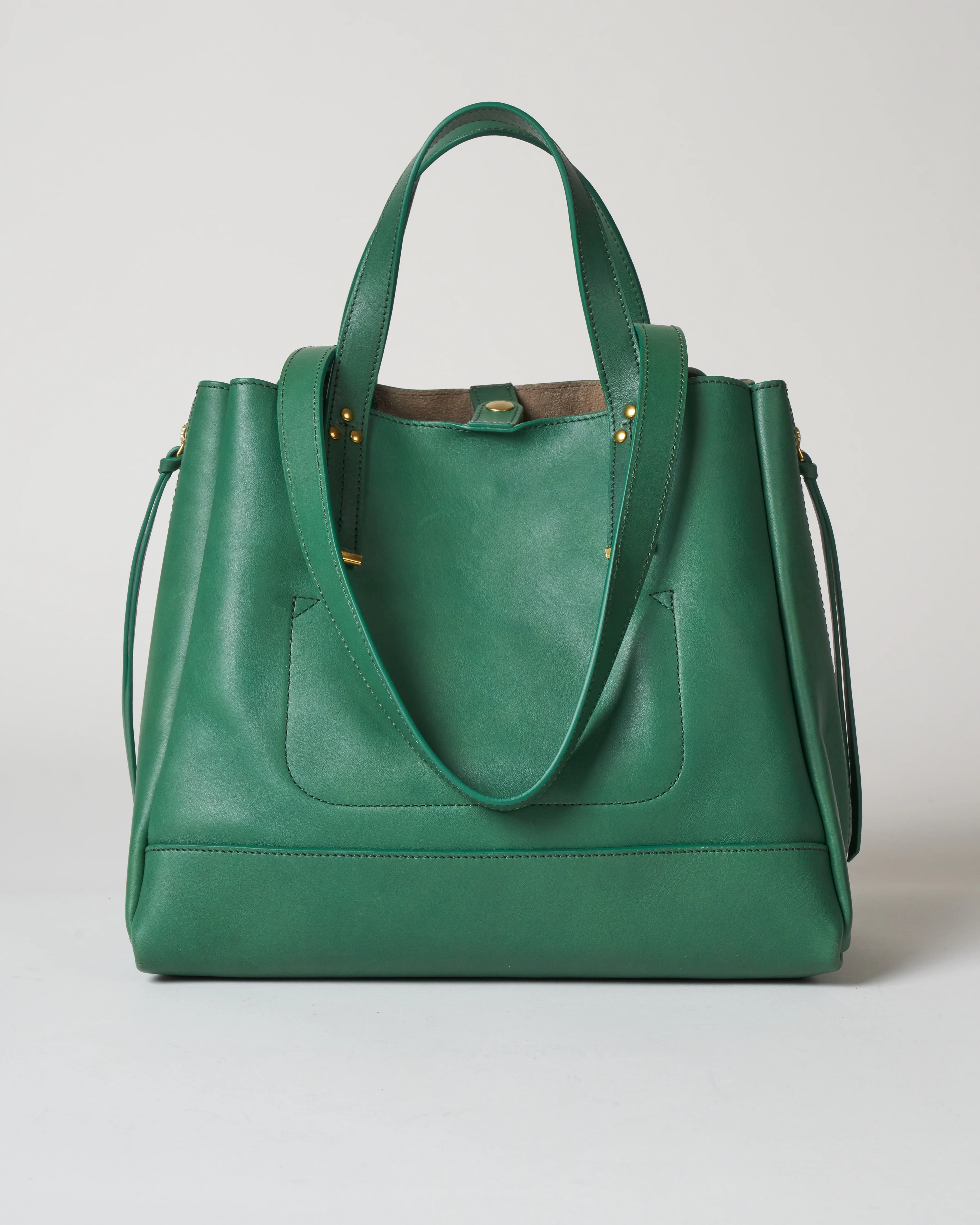 georges m shoulder bag - emeraude - Image 4