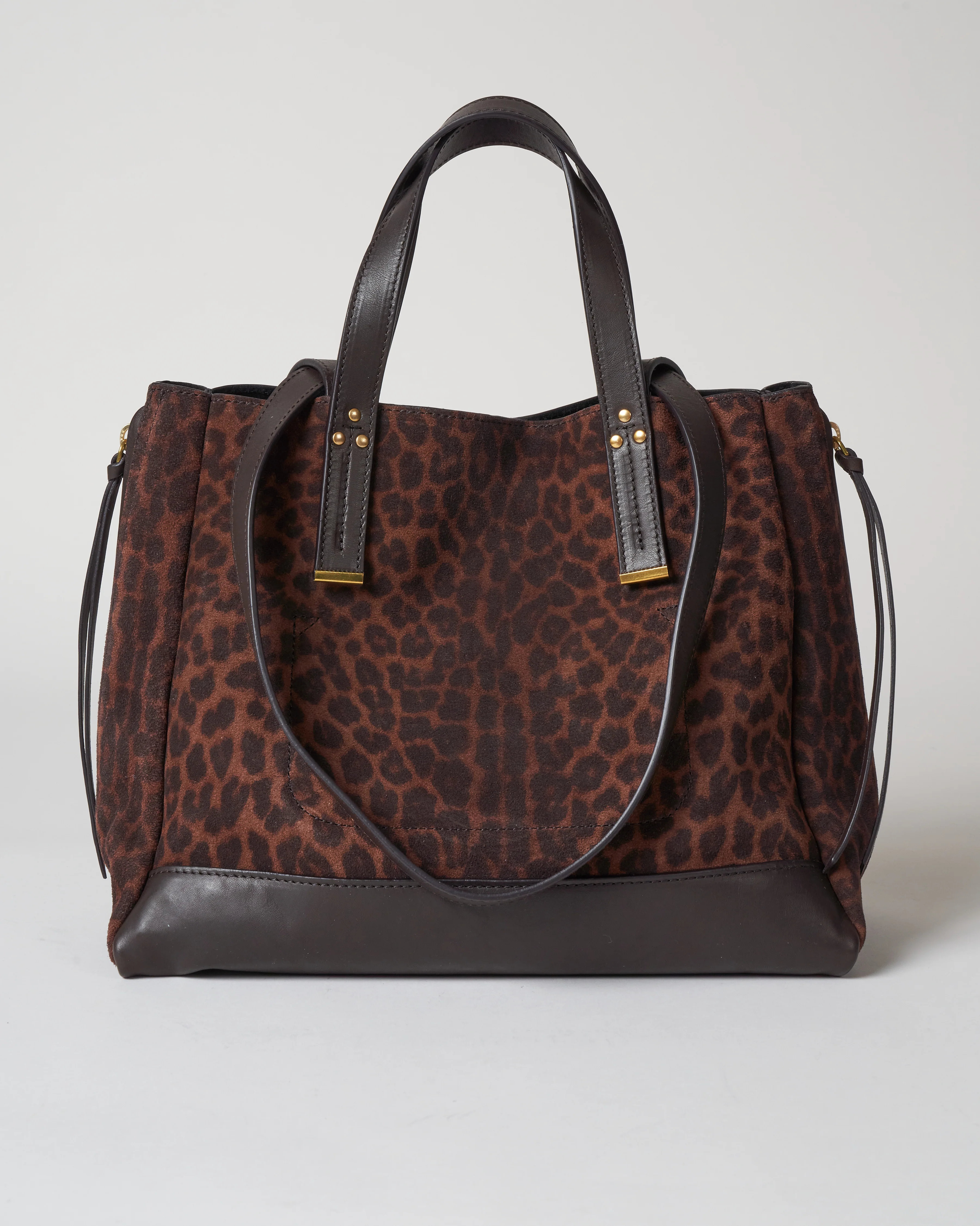 georges m shoulder bag - leopard natural - Image 3