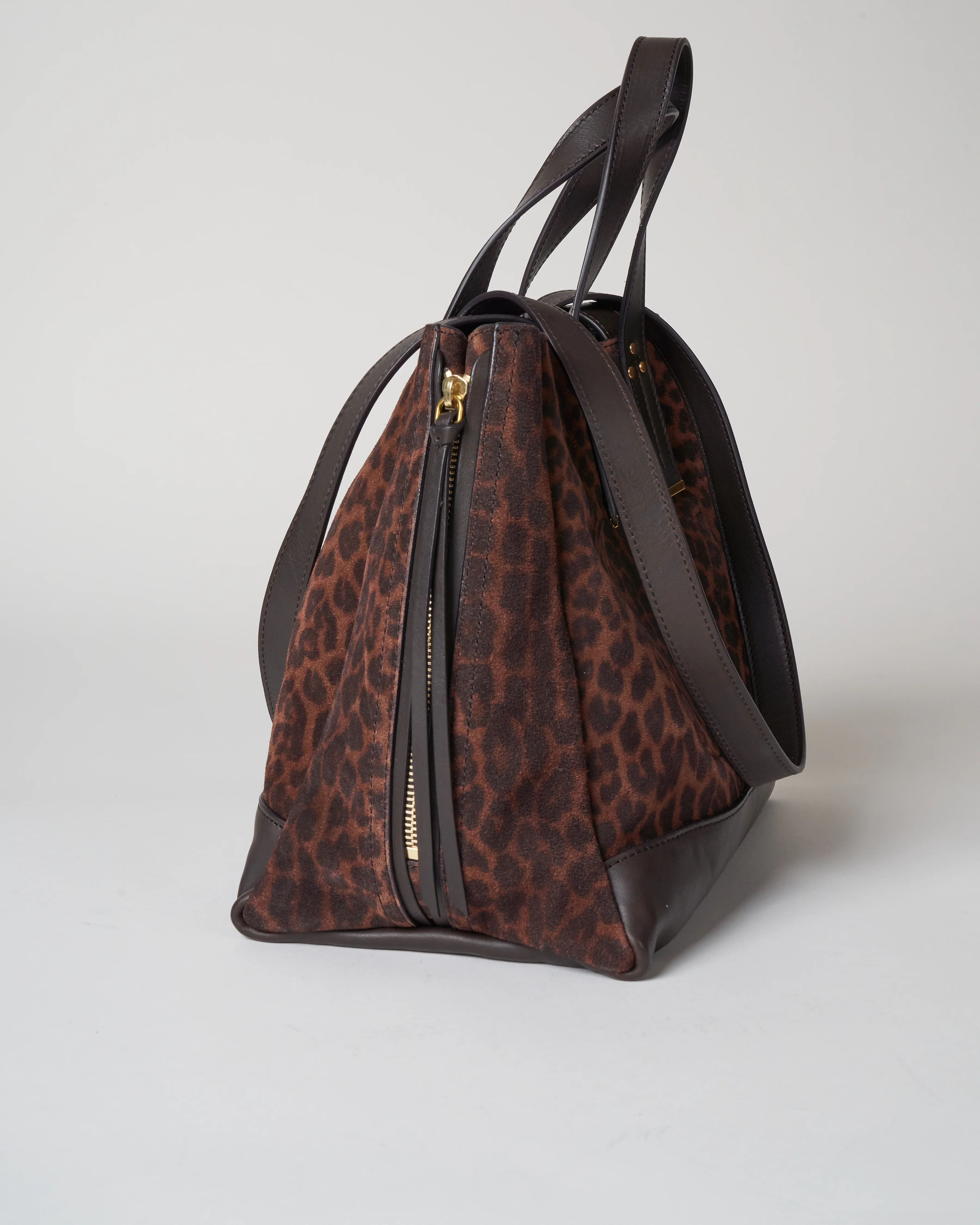 georges m shoulder bag - leopard natural - Image 4