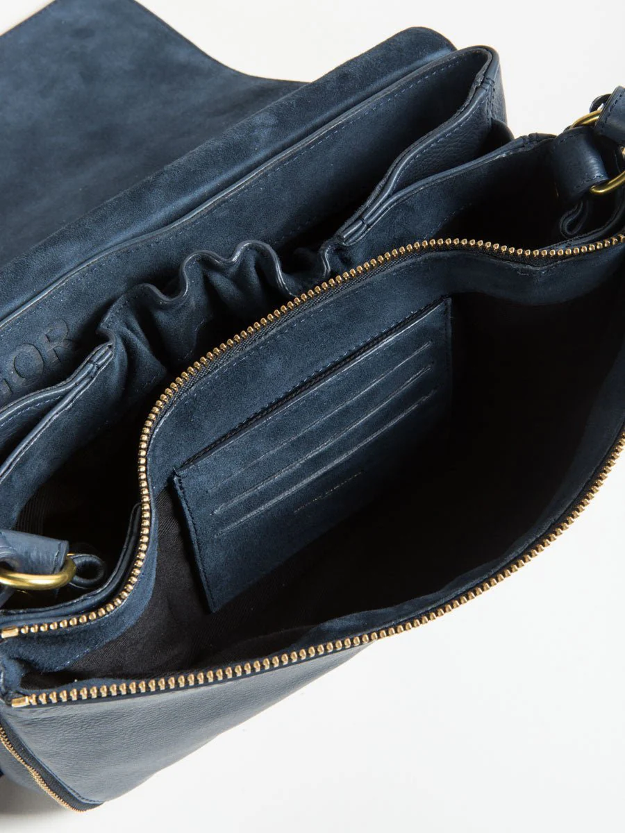 igor leather bag – marine - Image 3