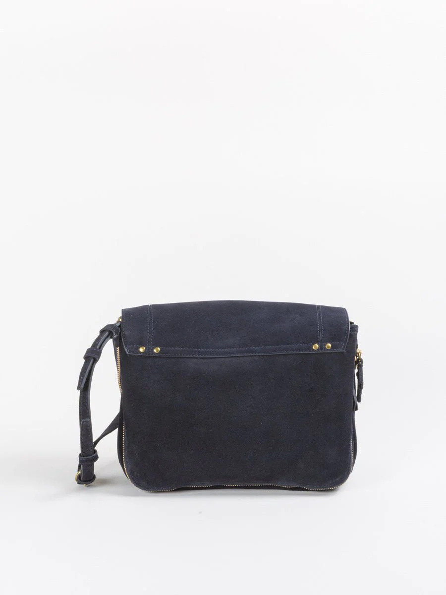 igor suede bag – marine - Image 3