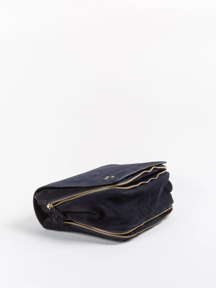igor suede bag – marine - Image 4