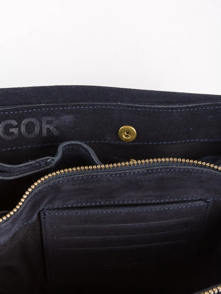 igor suede bag – marine - Image 6