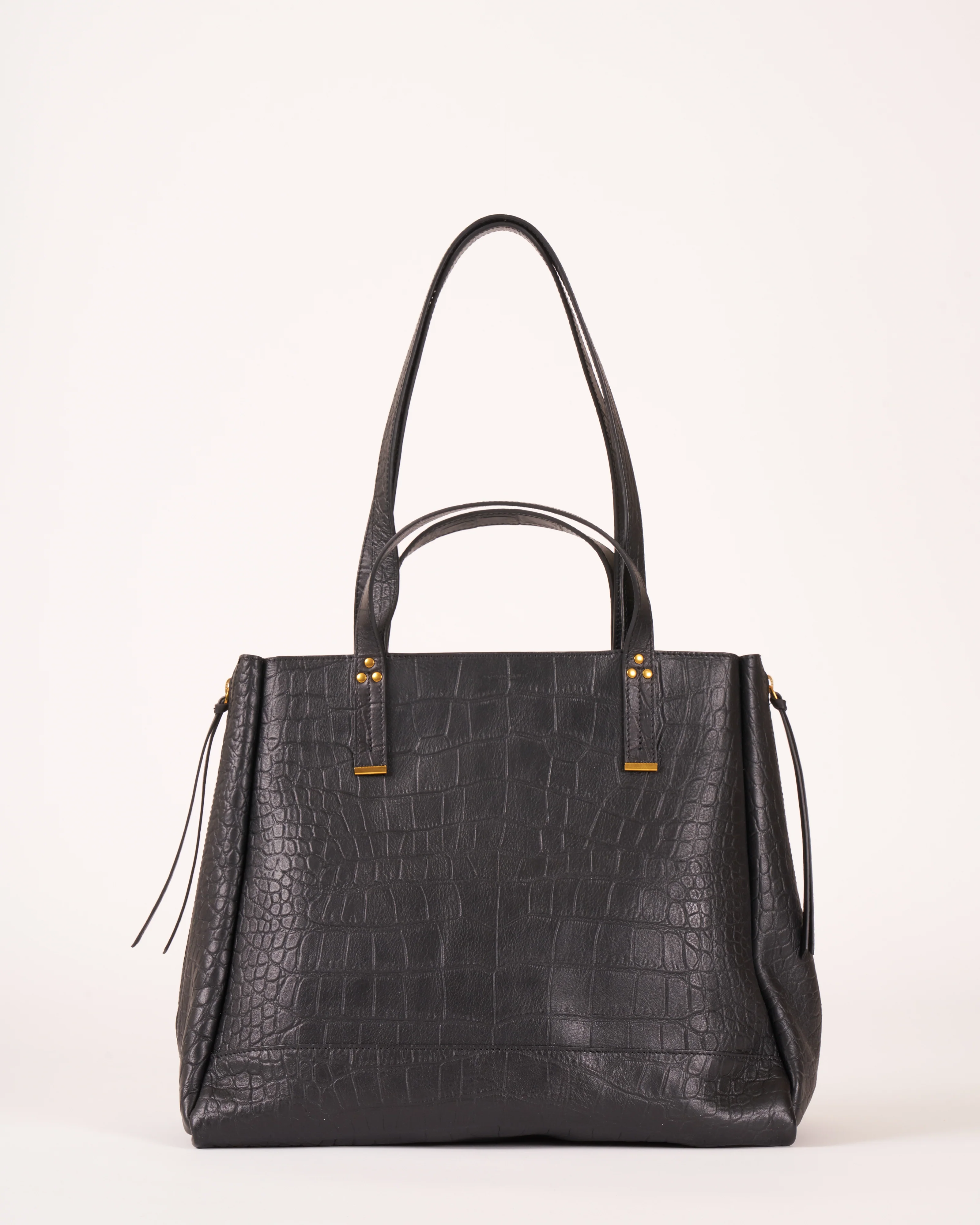 jorge large - croco noir - Image 4