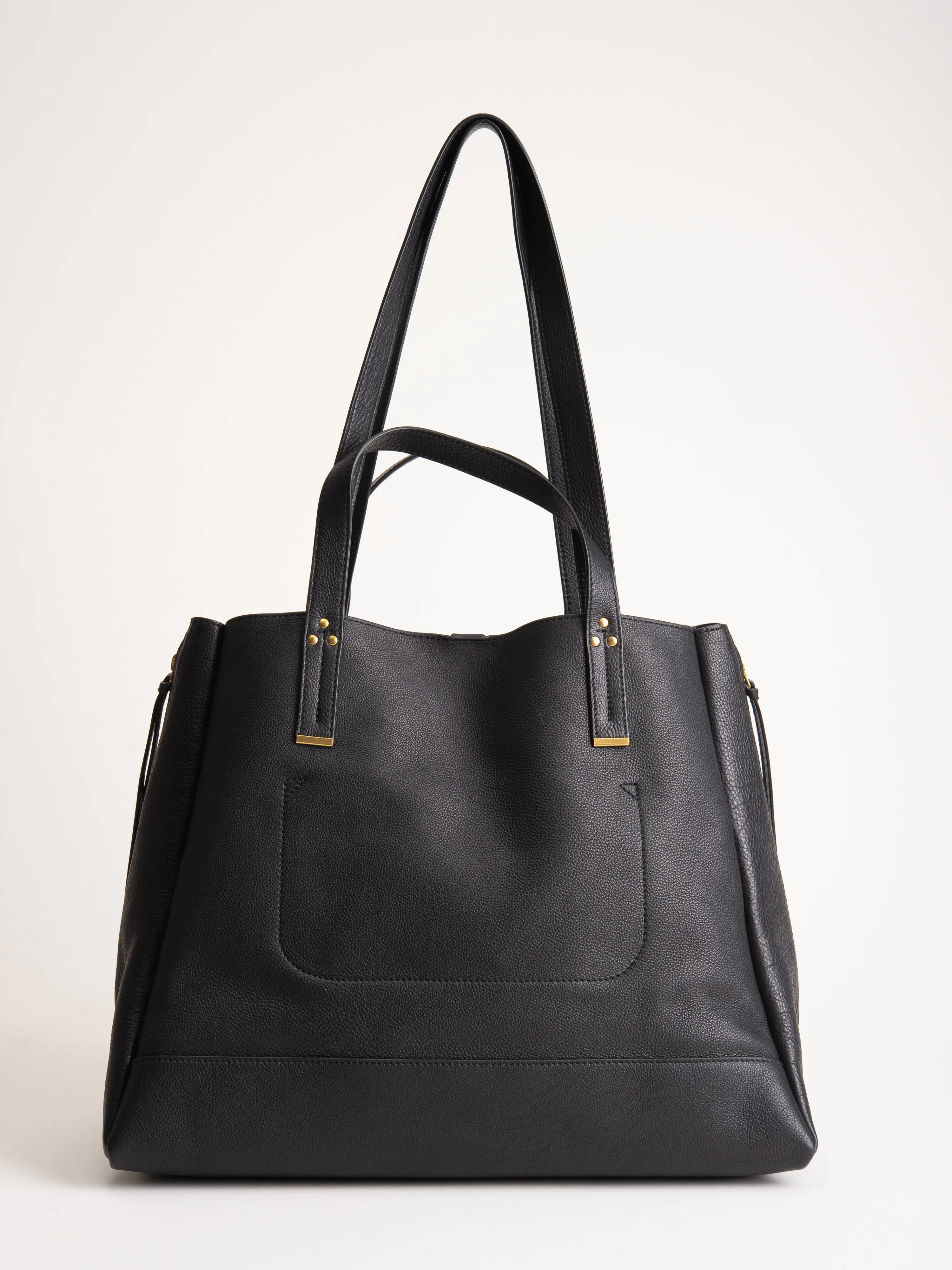 large georges tote - noir brass - Image 2