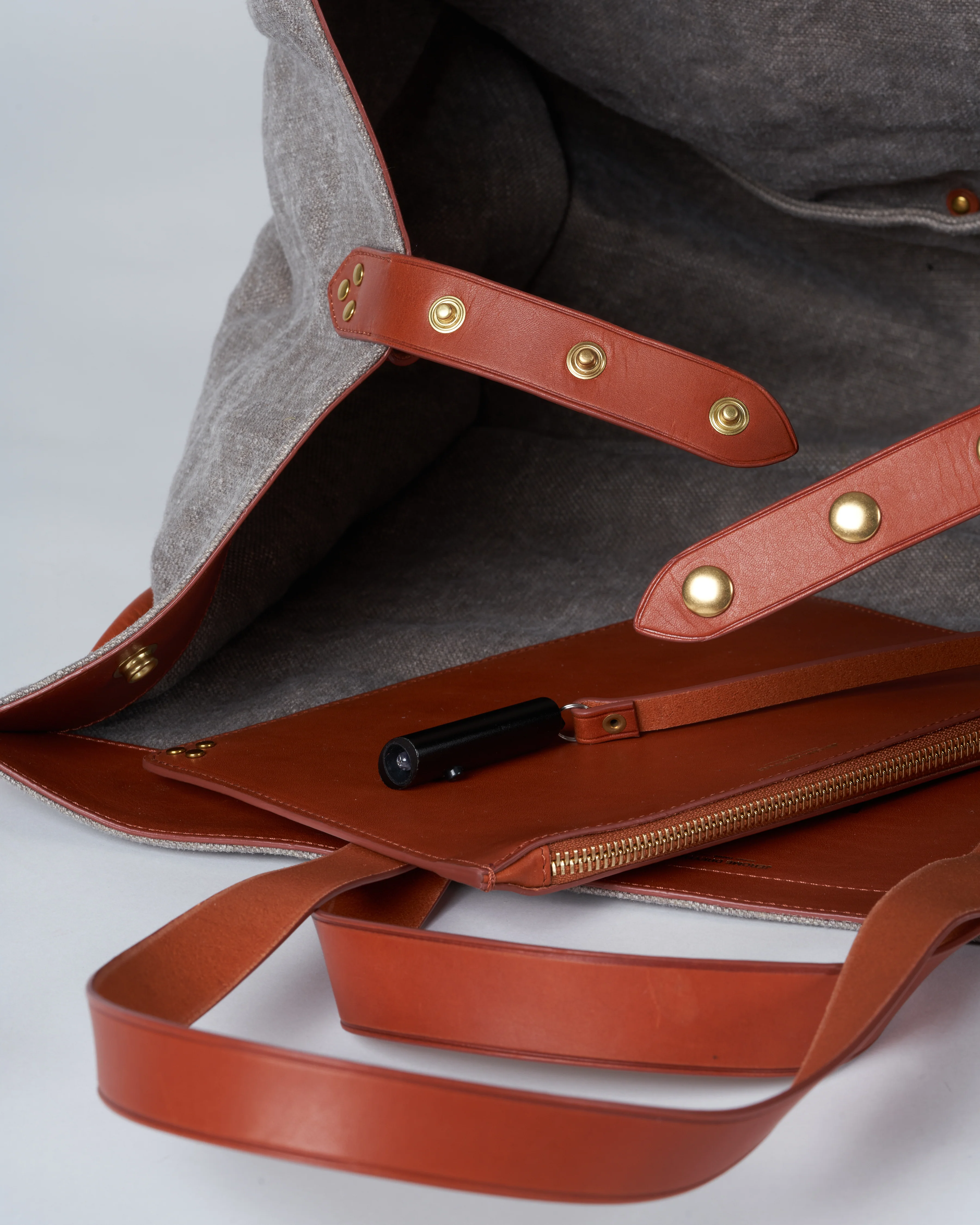 leon l bag - gris - Image 9