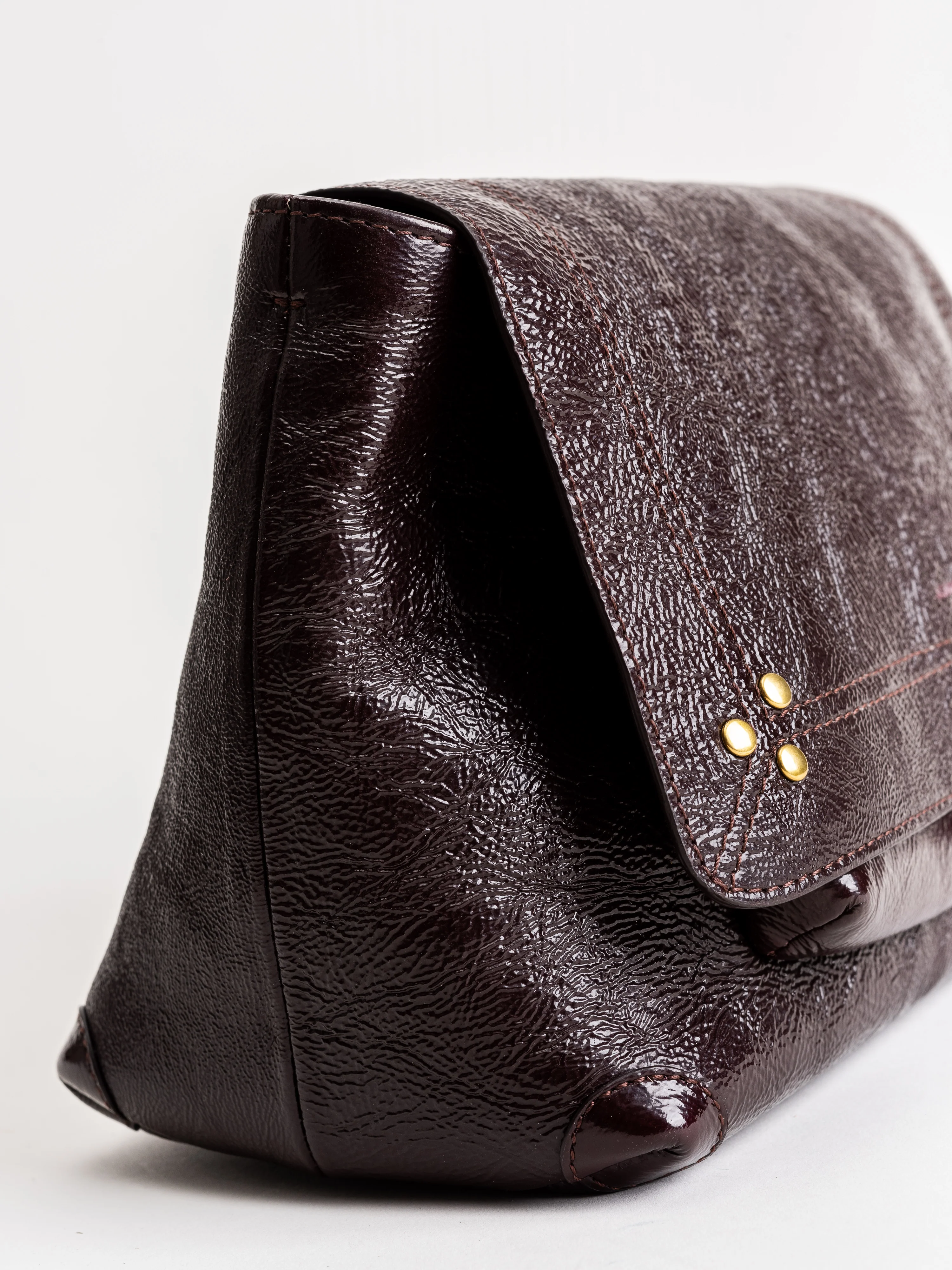 lulu m crossbody - bordeaux lambskin - Image 3