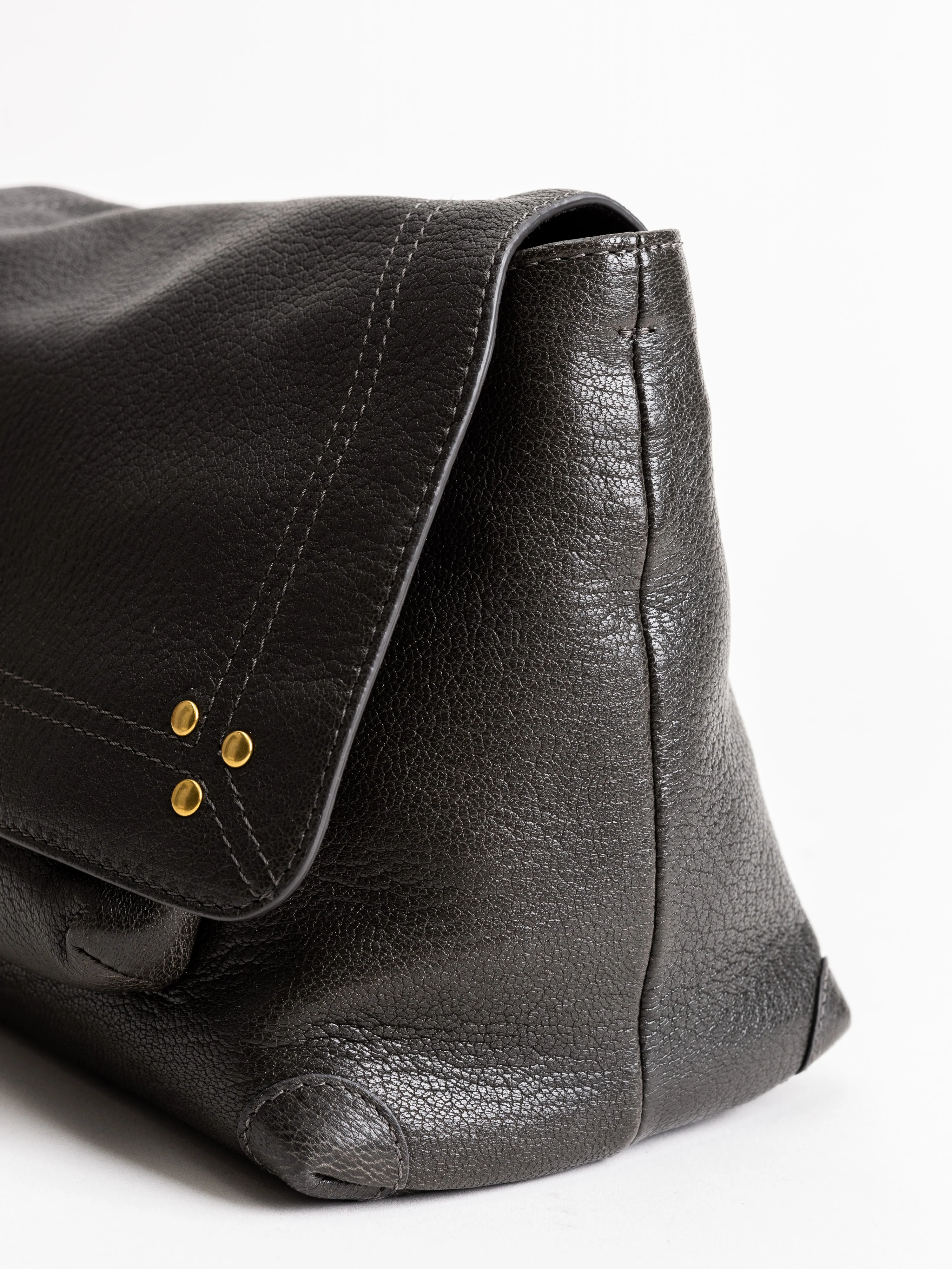 lulu m crossbody bag - goatskin plumb - Image 3