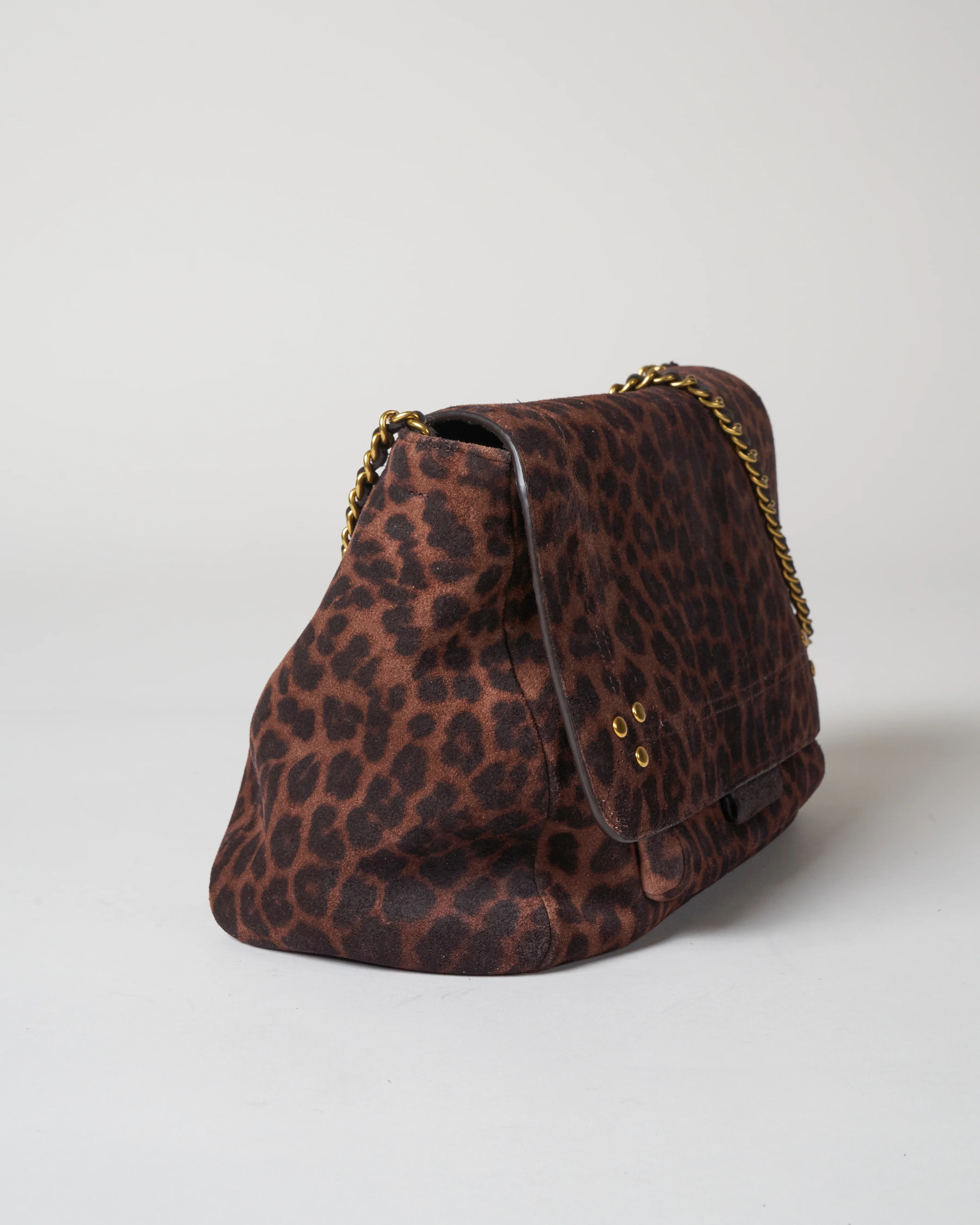 lulu m shoulder bag - leopard natural - Image 3