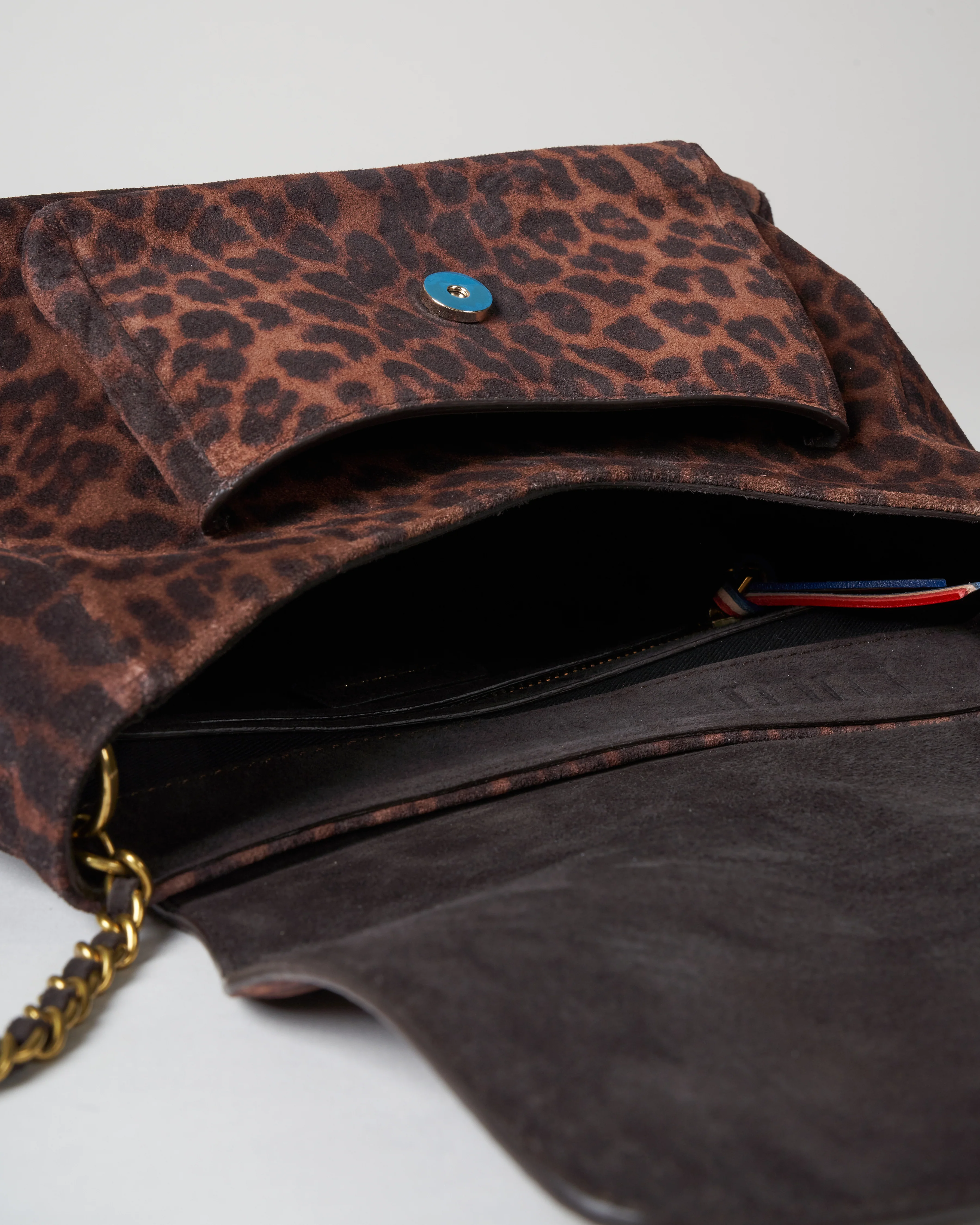 lulu m shoulder bag - leopard natural - Image 5