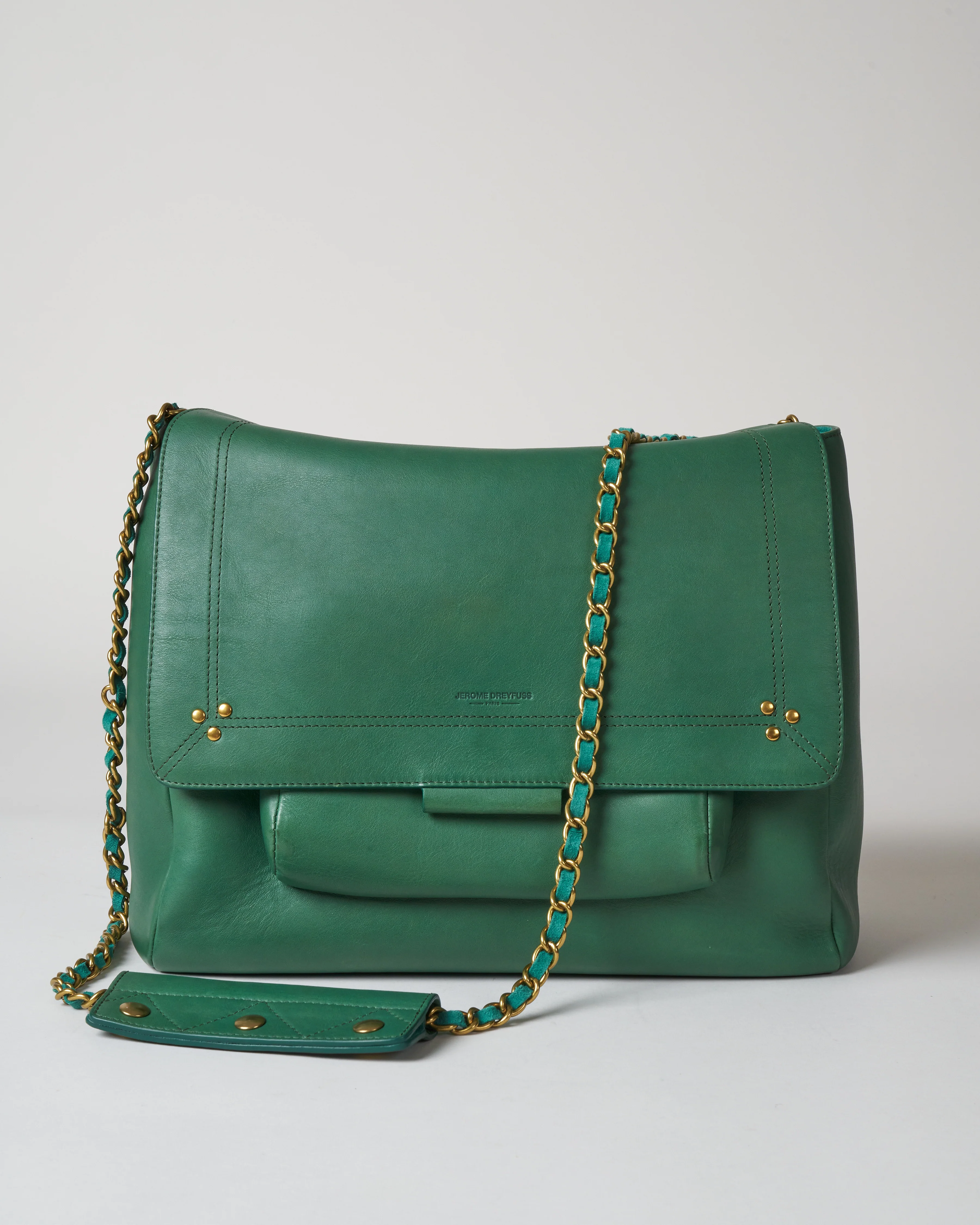 lulu xl shoulder bag - emeraude - Image 2