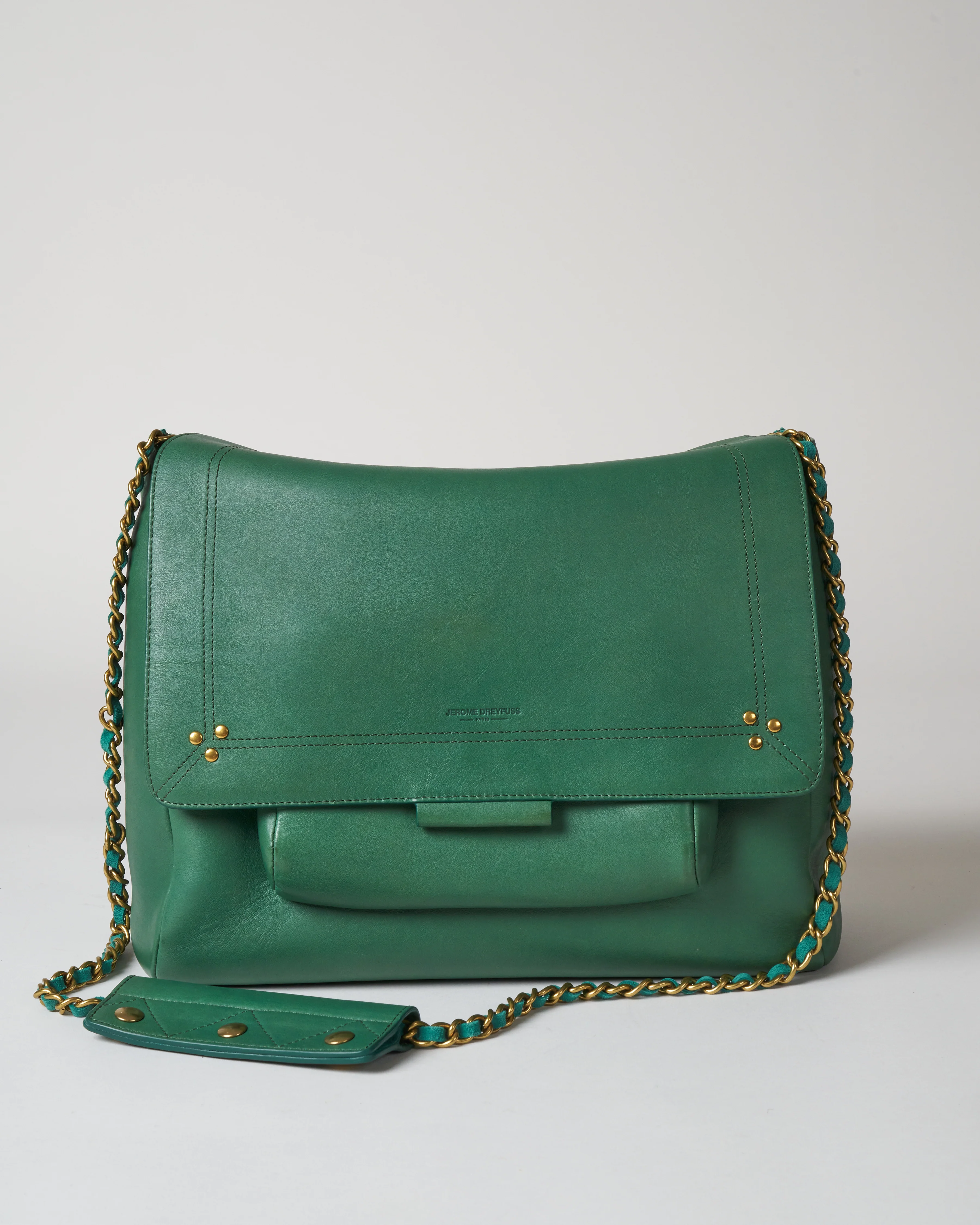 lulu xl shoulder bag - emeraude - Image 3