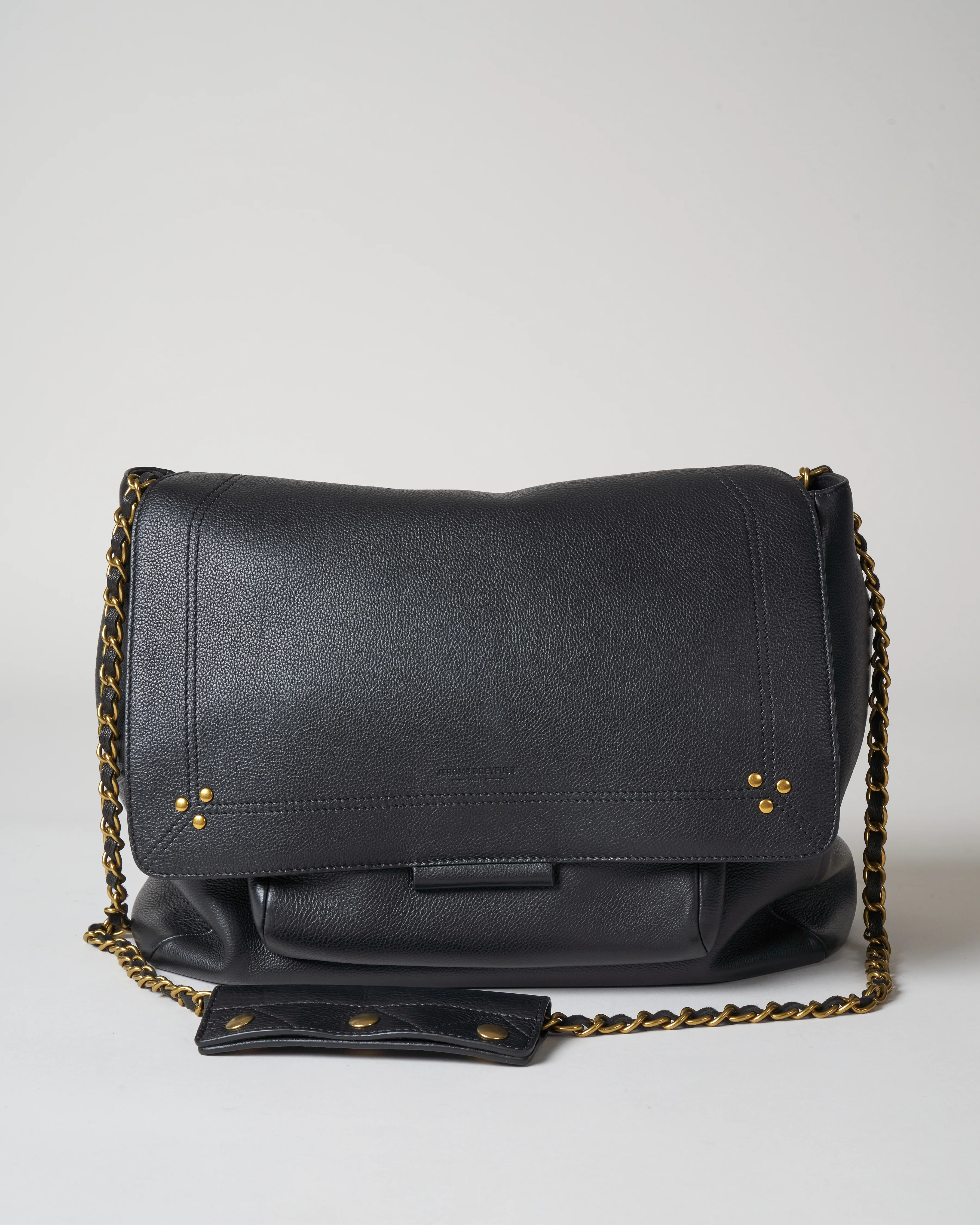 lulu xl shoulder bag - noir brass - Image 2