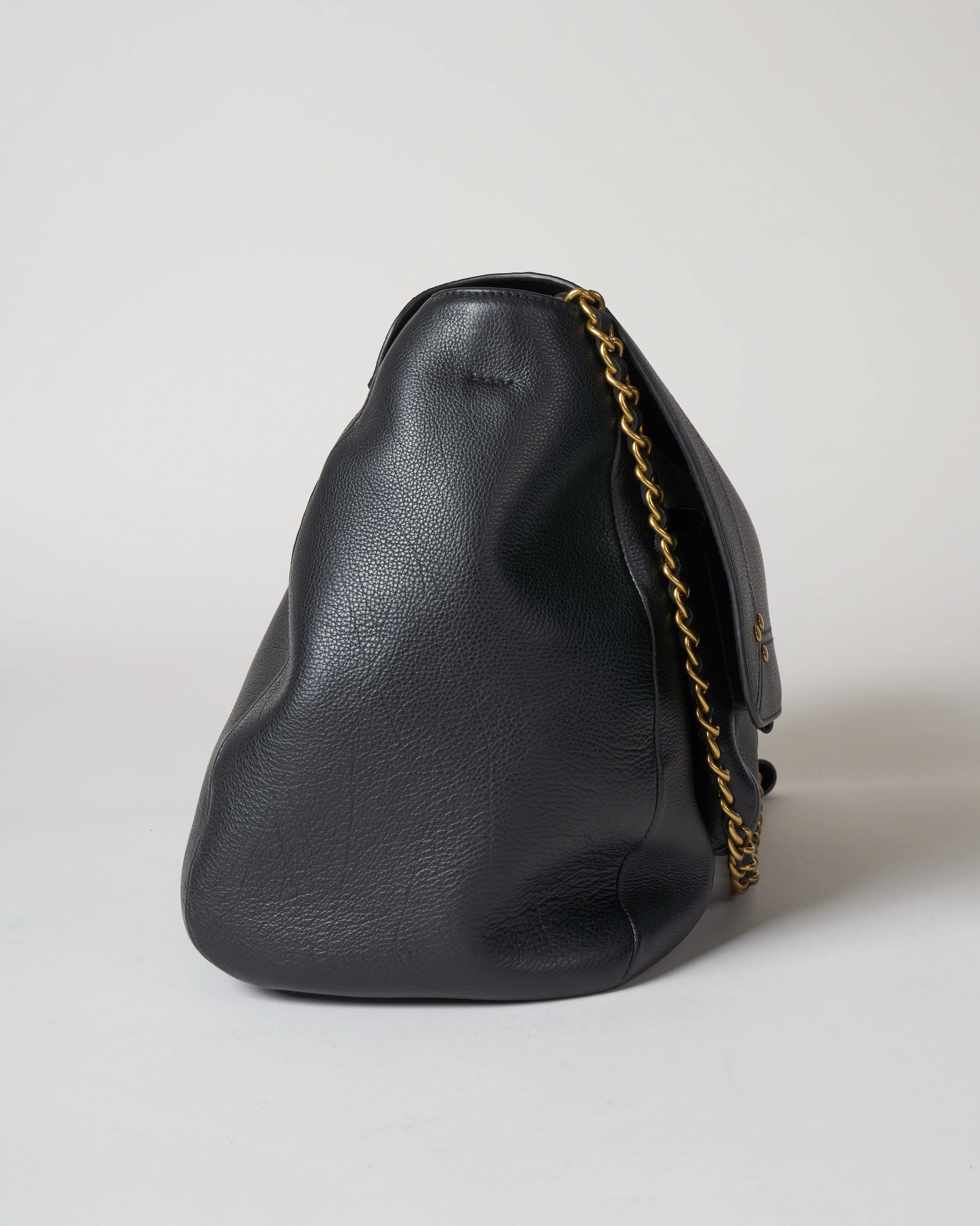 lulu xl shoulder bag - noir brass - Image 3