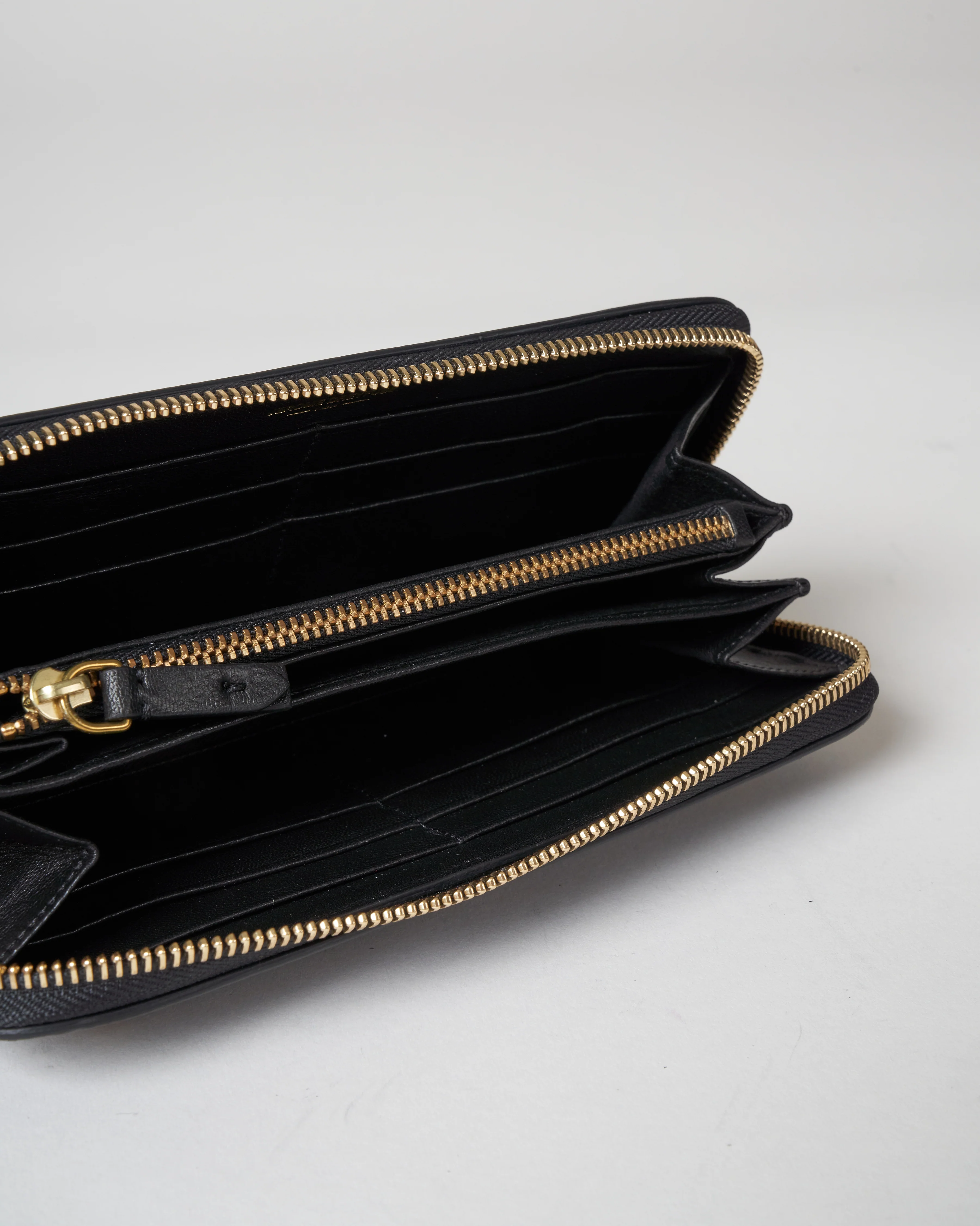 malcolm goatskin wallet - noir - Image 4