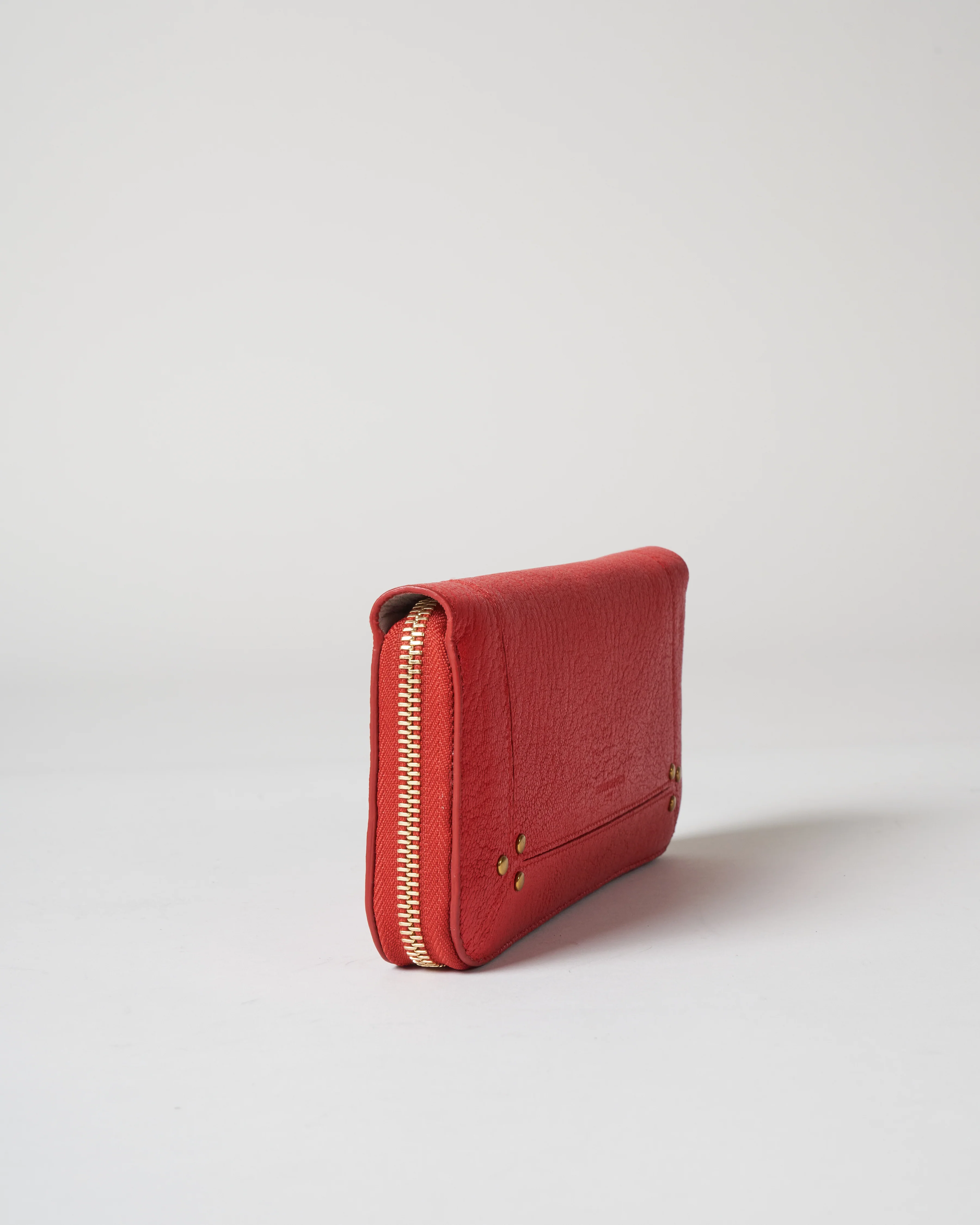 malcolm goatskin wallet - rouge - Image 2