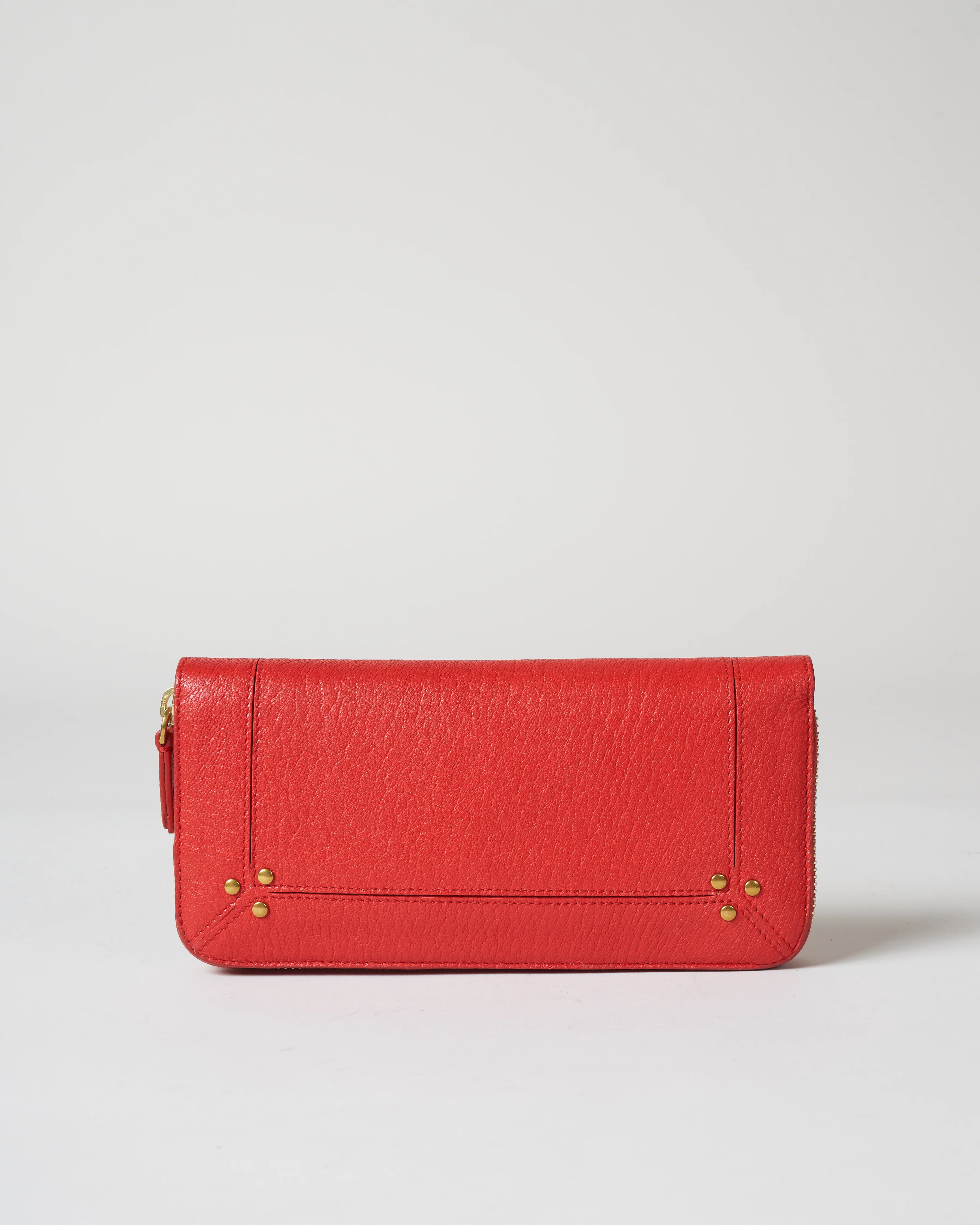 malcolm goatskin wallet - rouge - Image 3