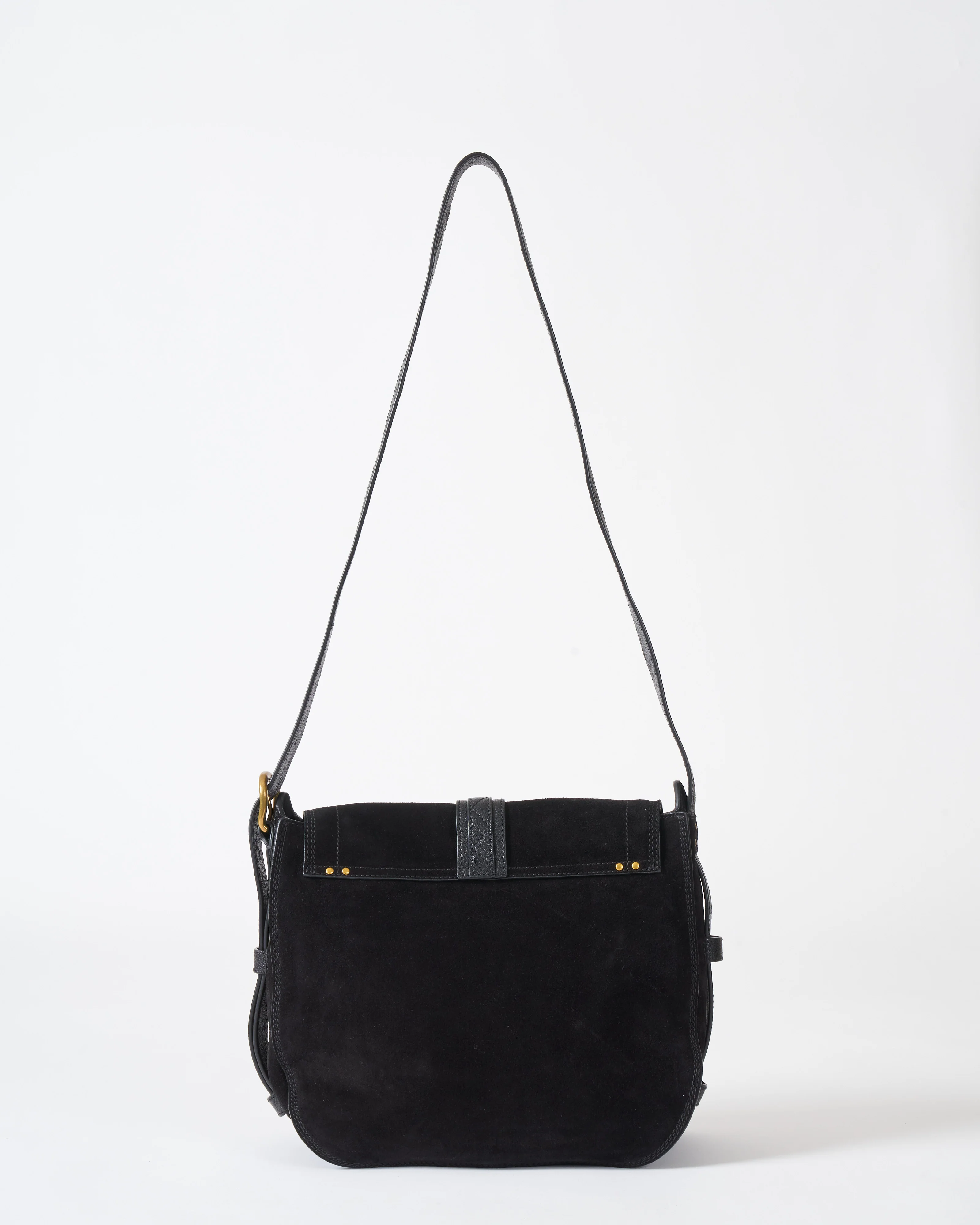 mario - black split suede - Image 2