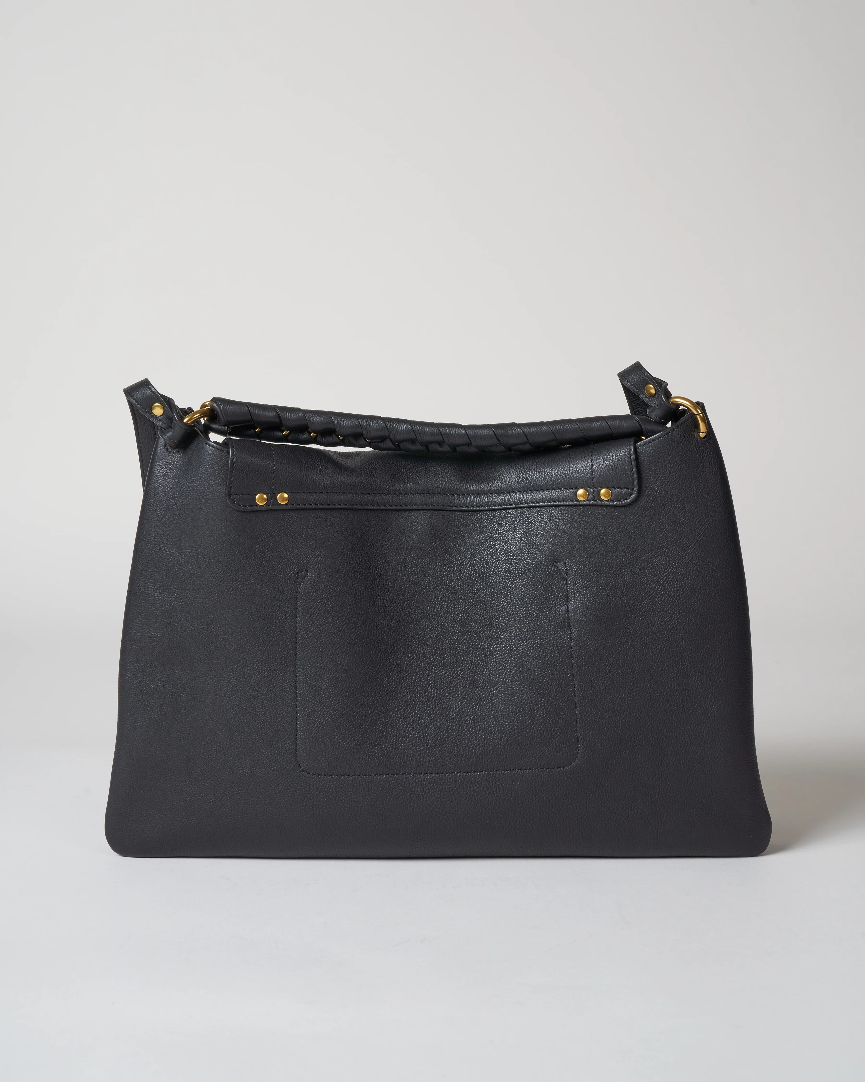 oscar calfskin bag - noir brass - Image 3
