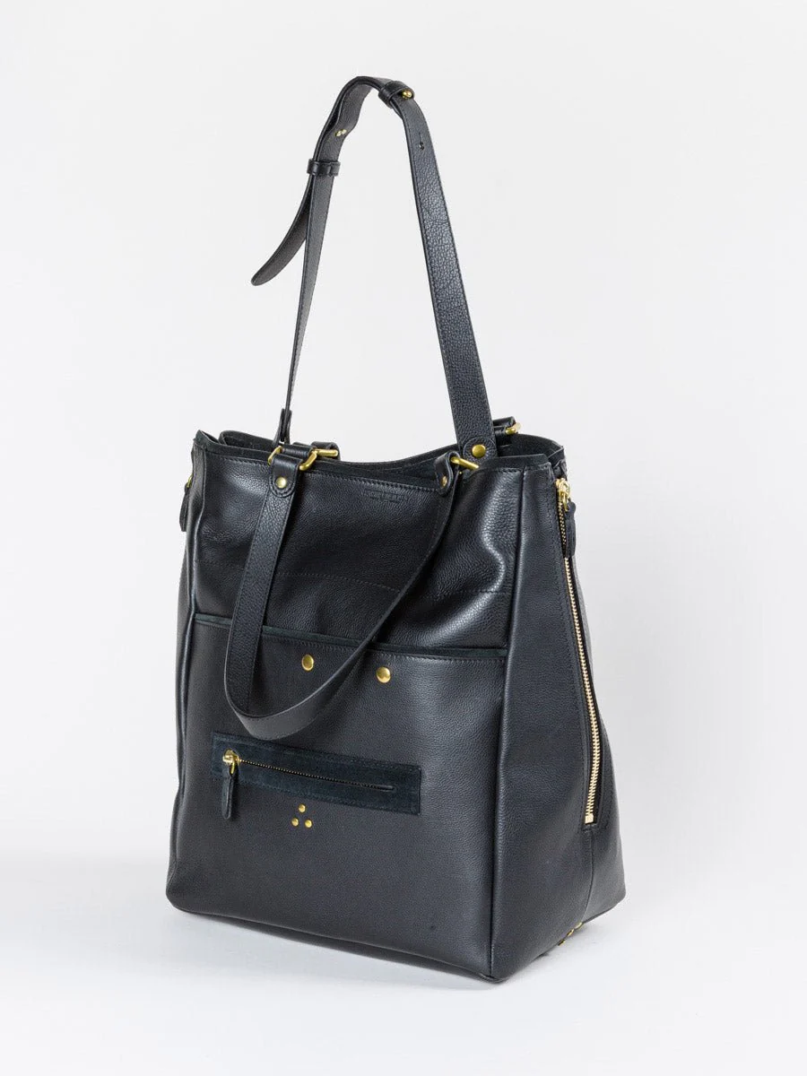 serge tote - black - Image 5