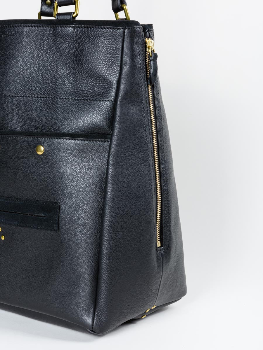 serge tote - black - Image 6