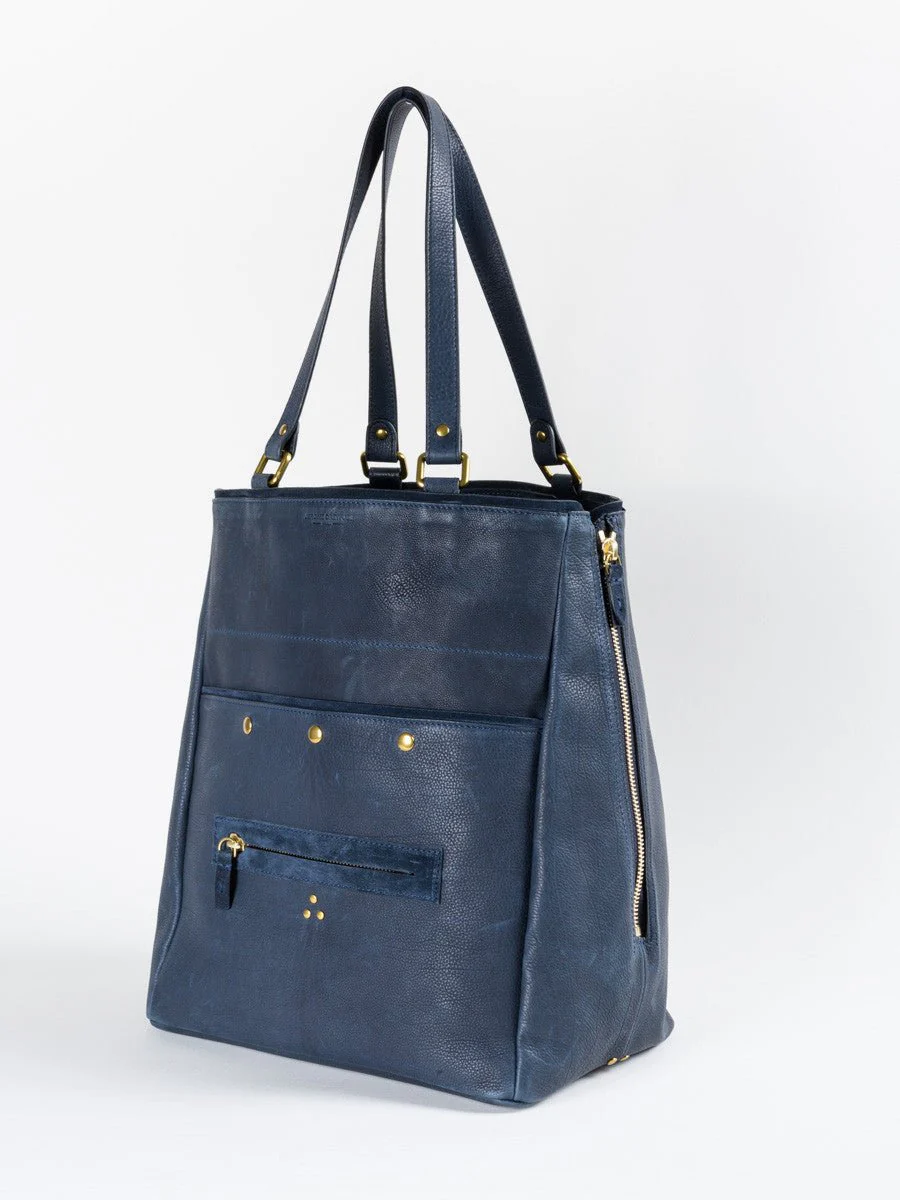 serge tote - navy - Image 2