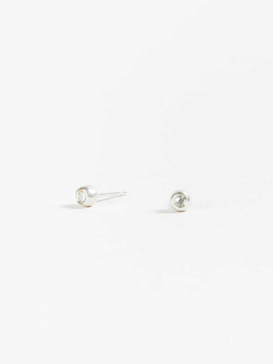 poppy diamond studs