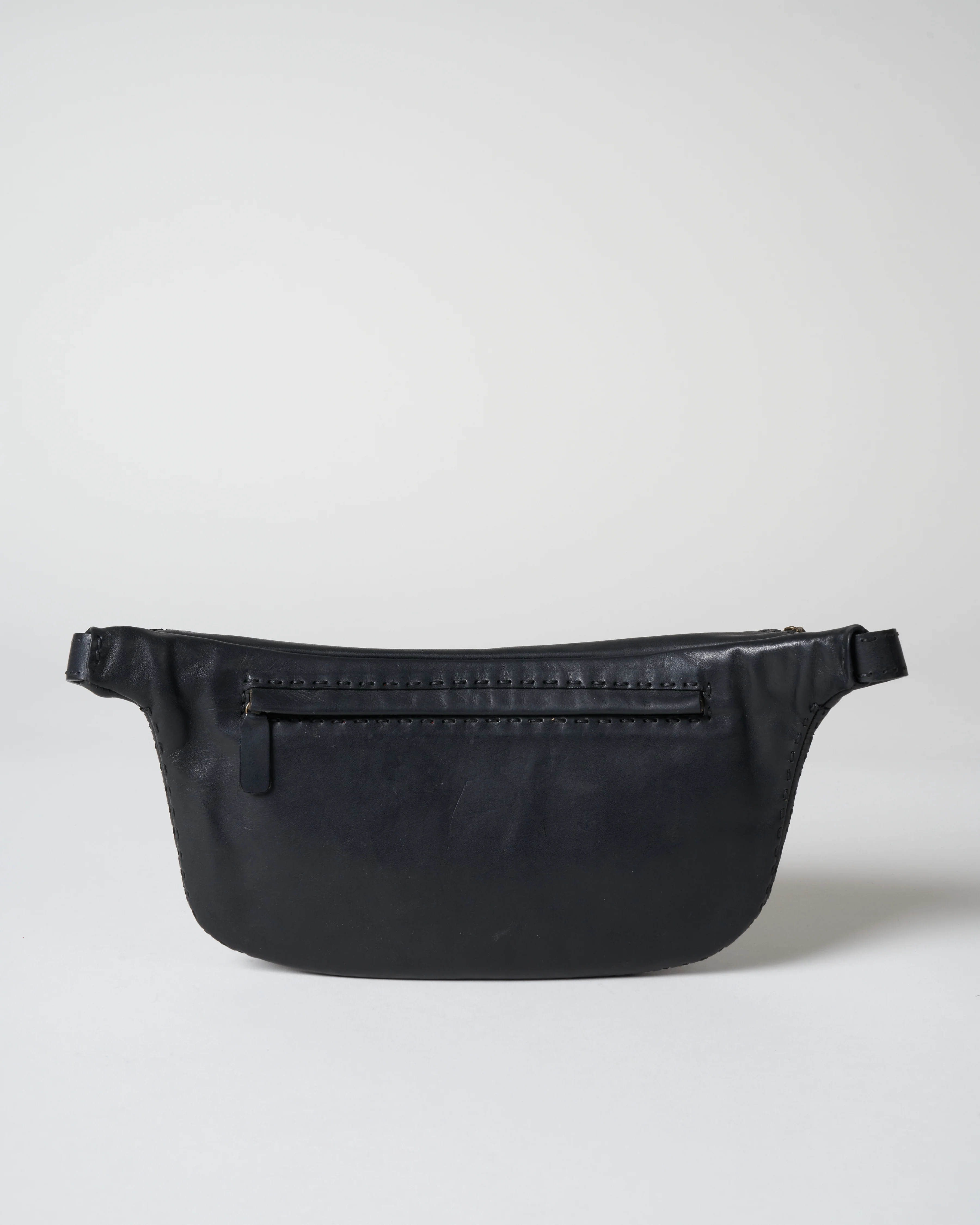 leather belt bag - black/ox - Image 2