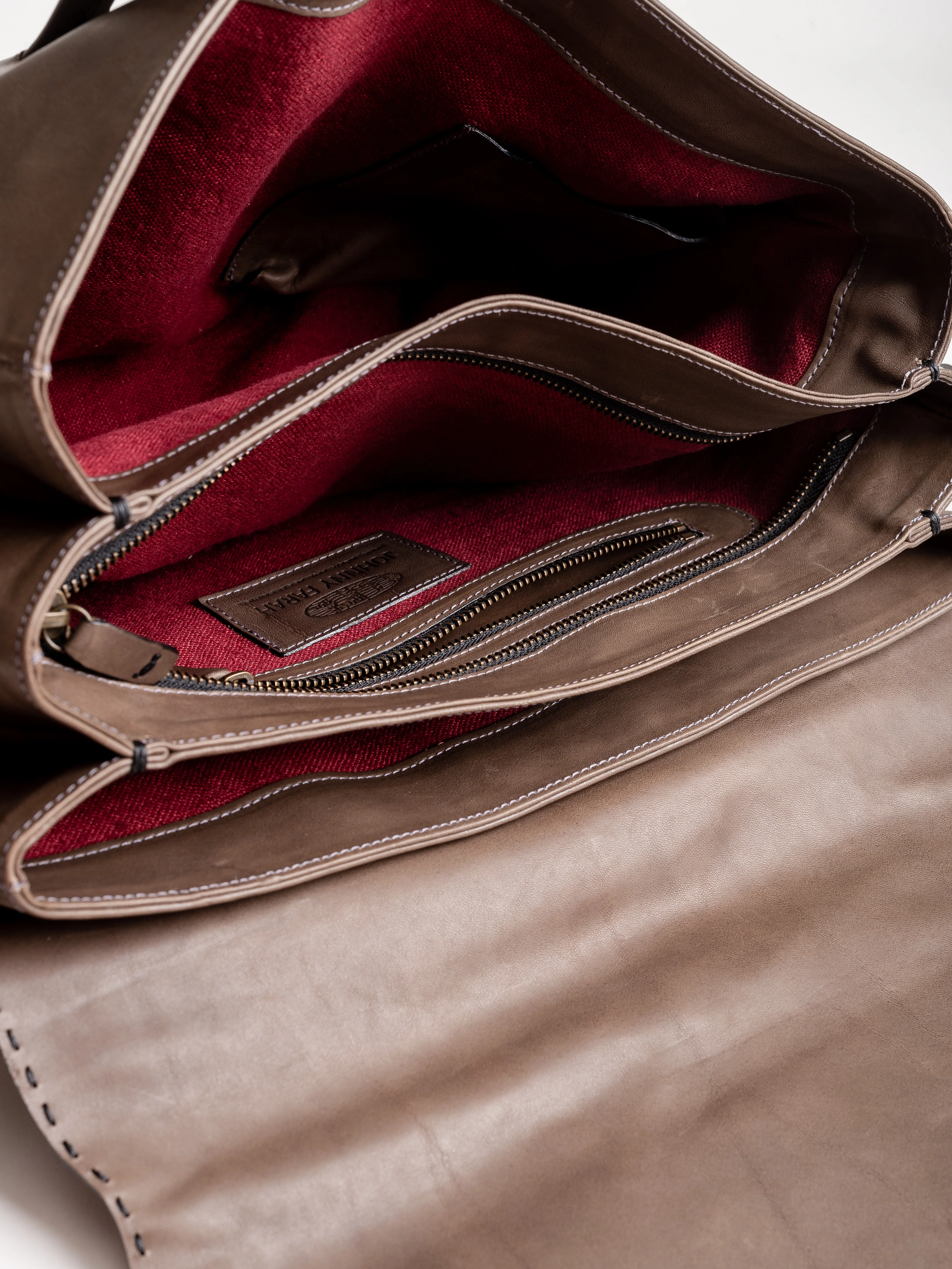 new york crossbody bag - grey - Image 5
