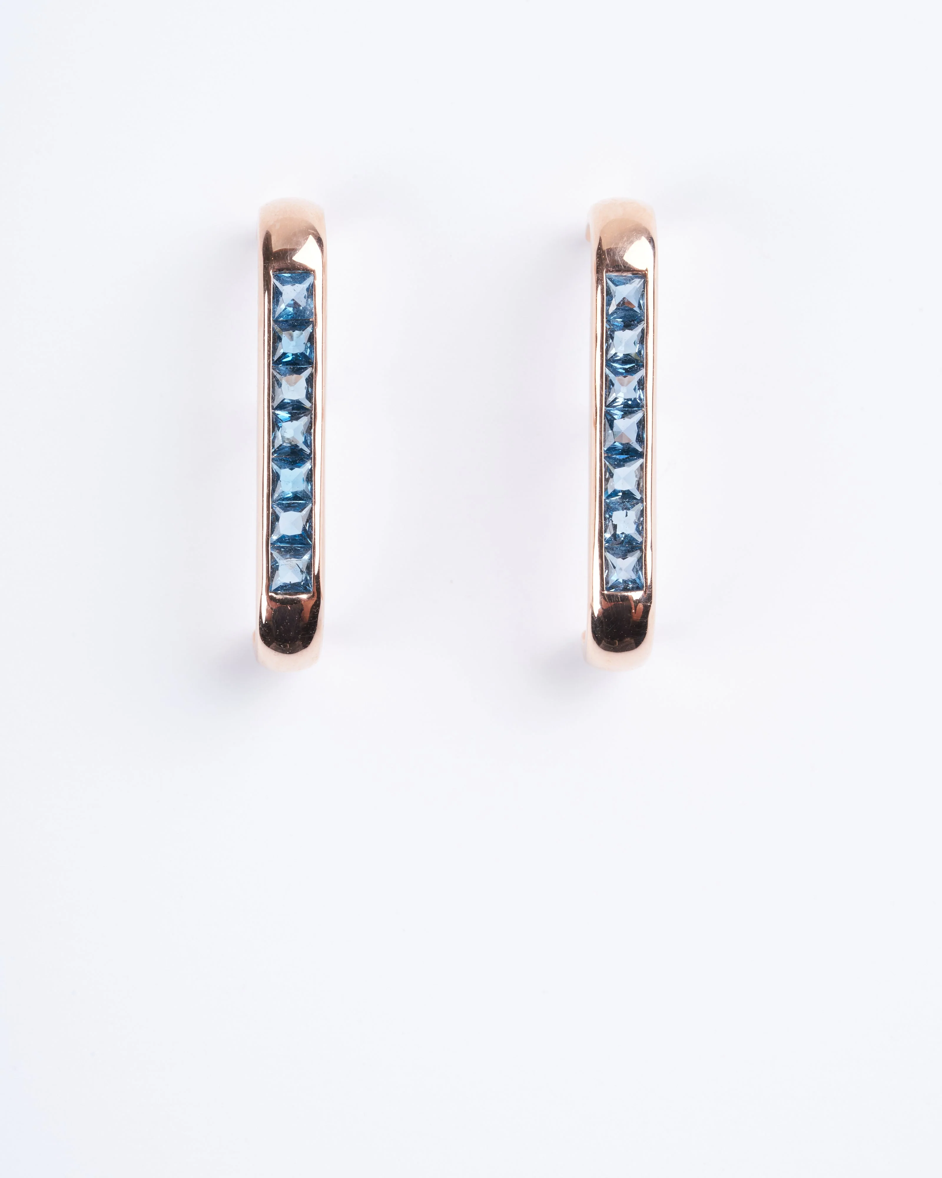 barre 7 gems earlobe wrap- rose gold - Image 2
