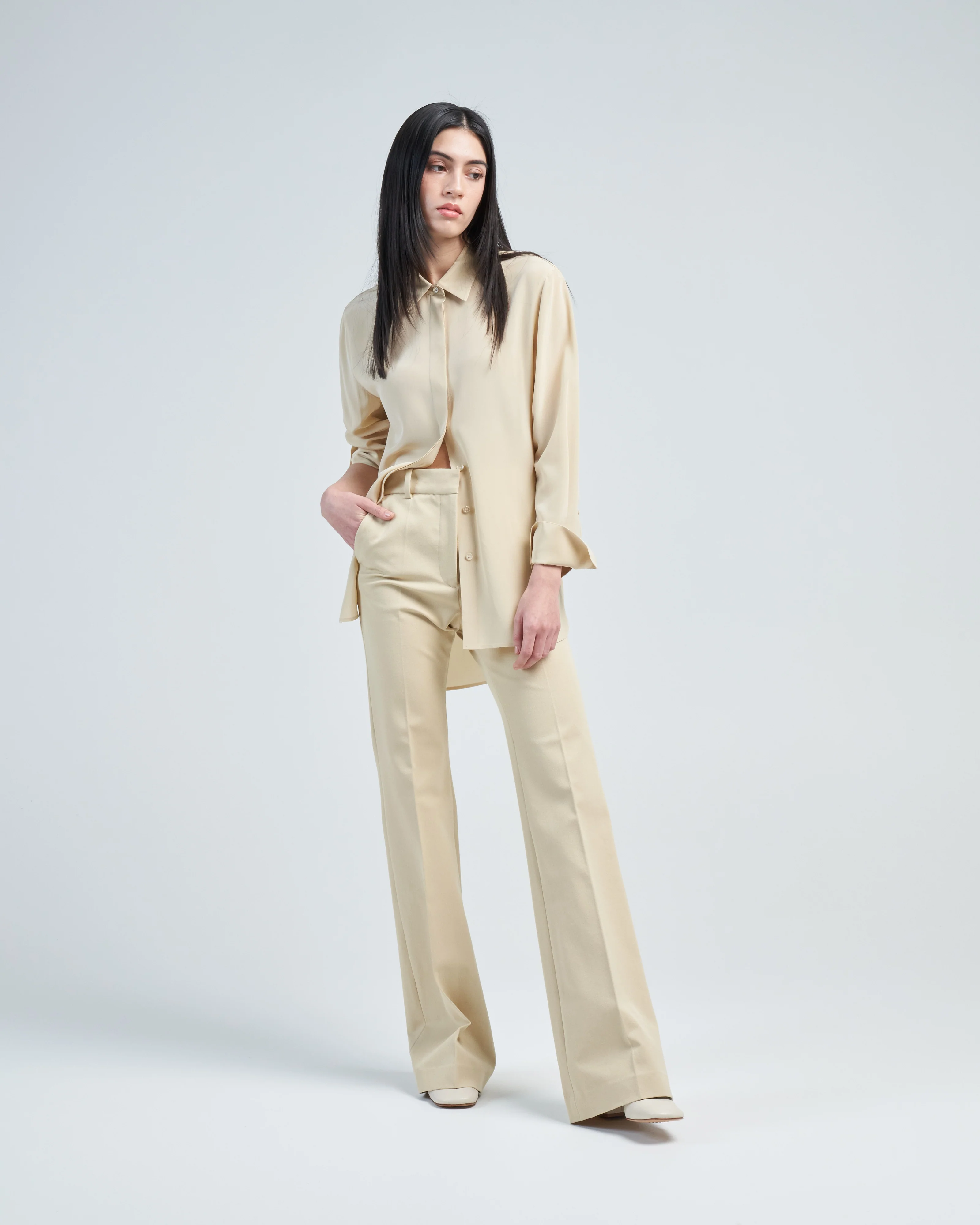 bold crepe blouse - Image 2