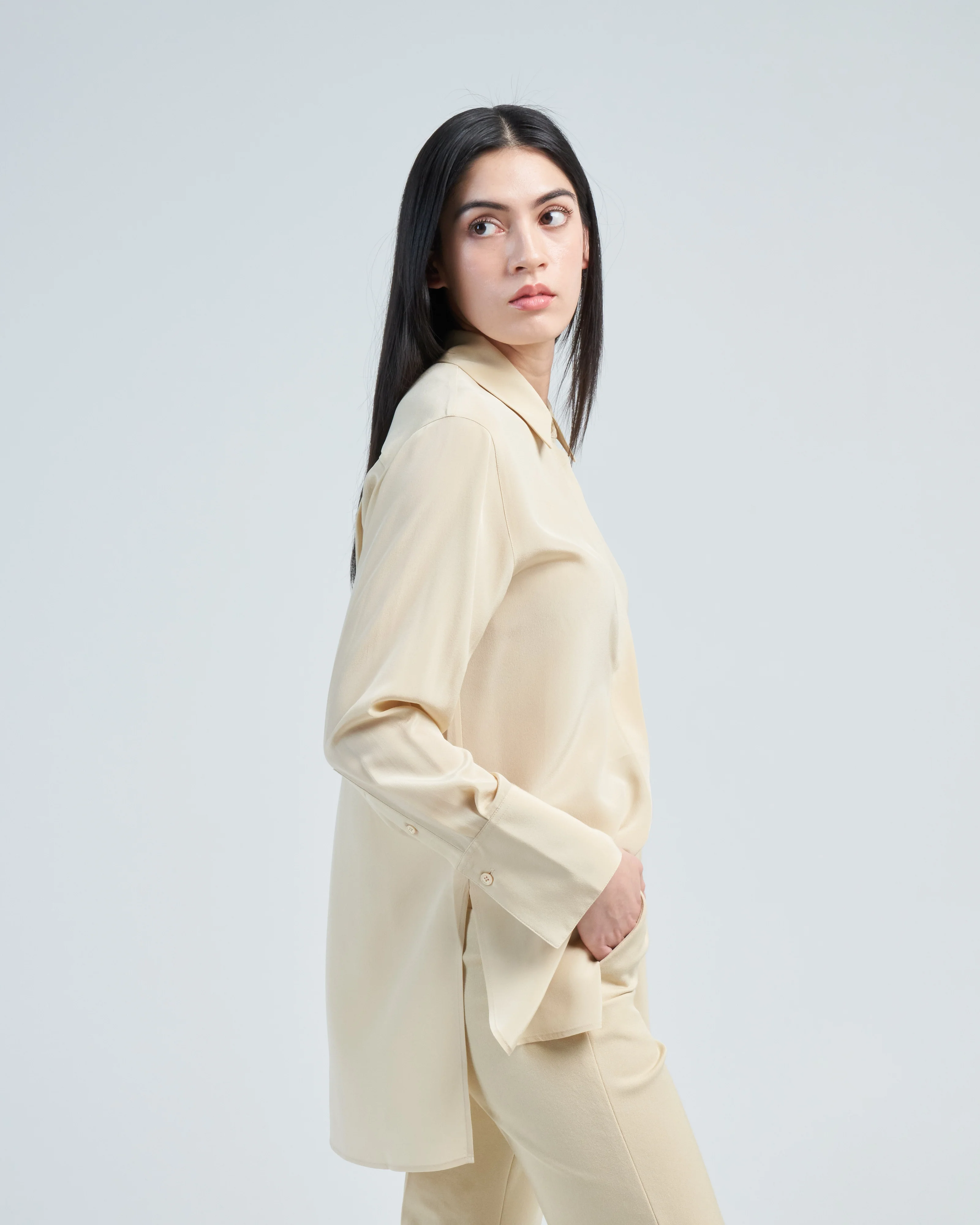 bold crepe blouse - Image 3