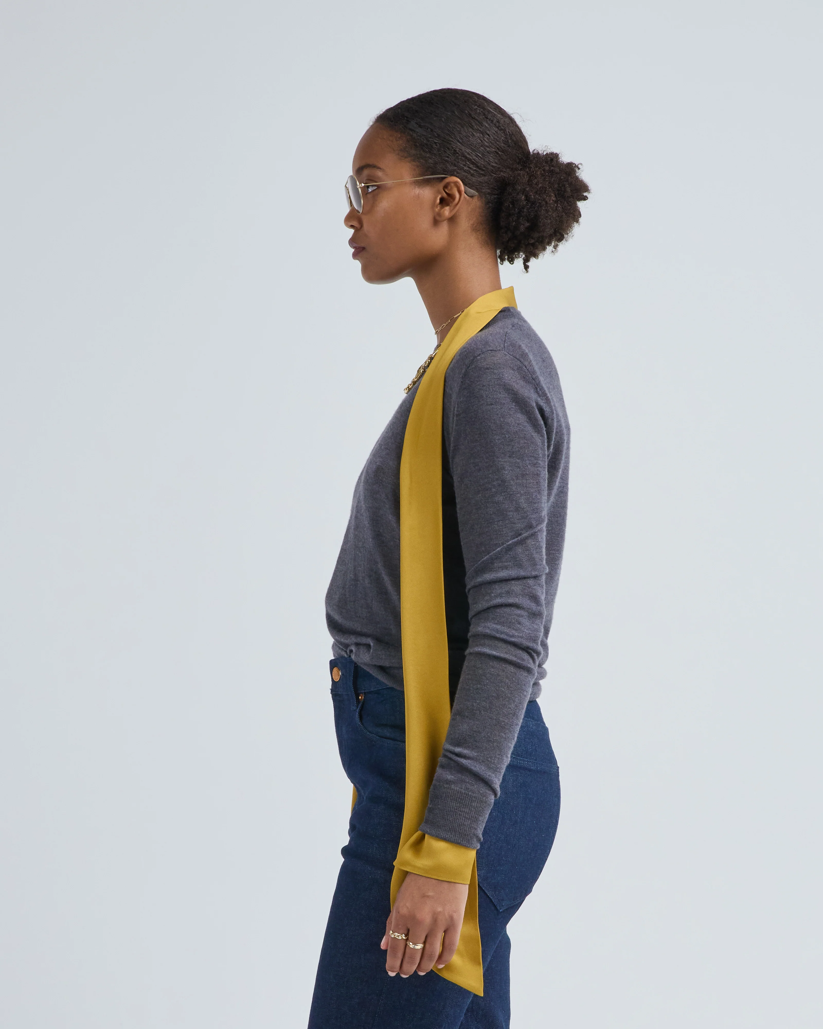 cashair round neck sweater - Image 3