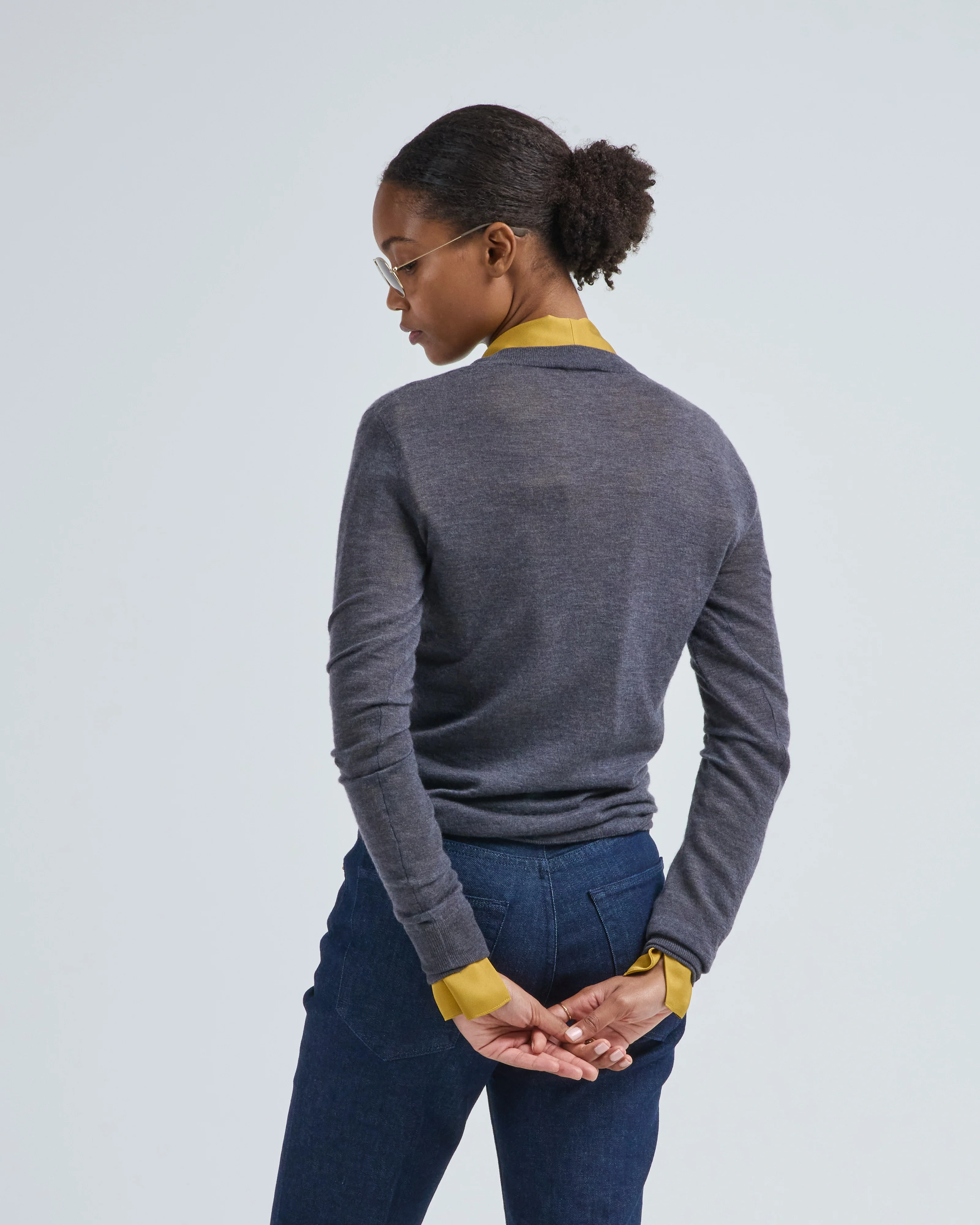 cashair round neck sweater - Image 4
