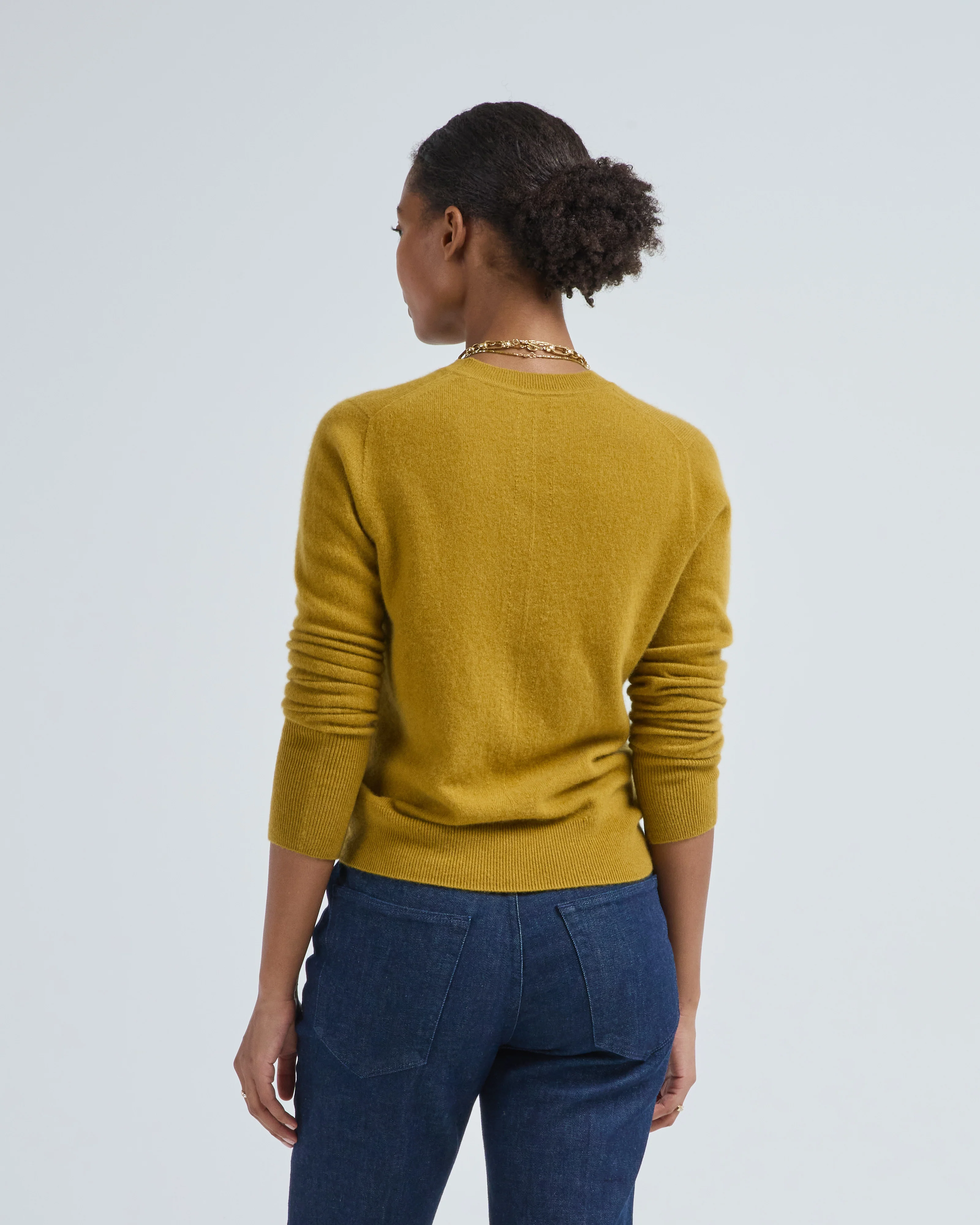 cashmere round neck sweater - Image 4