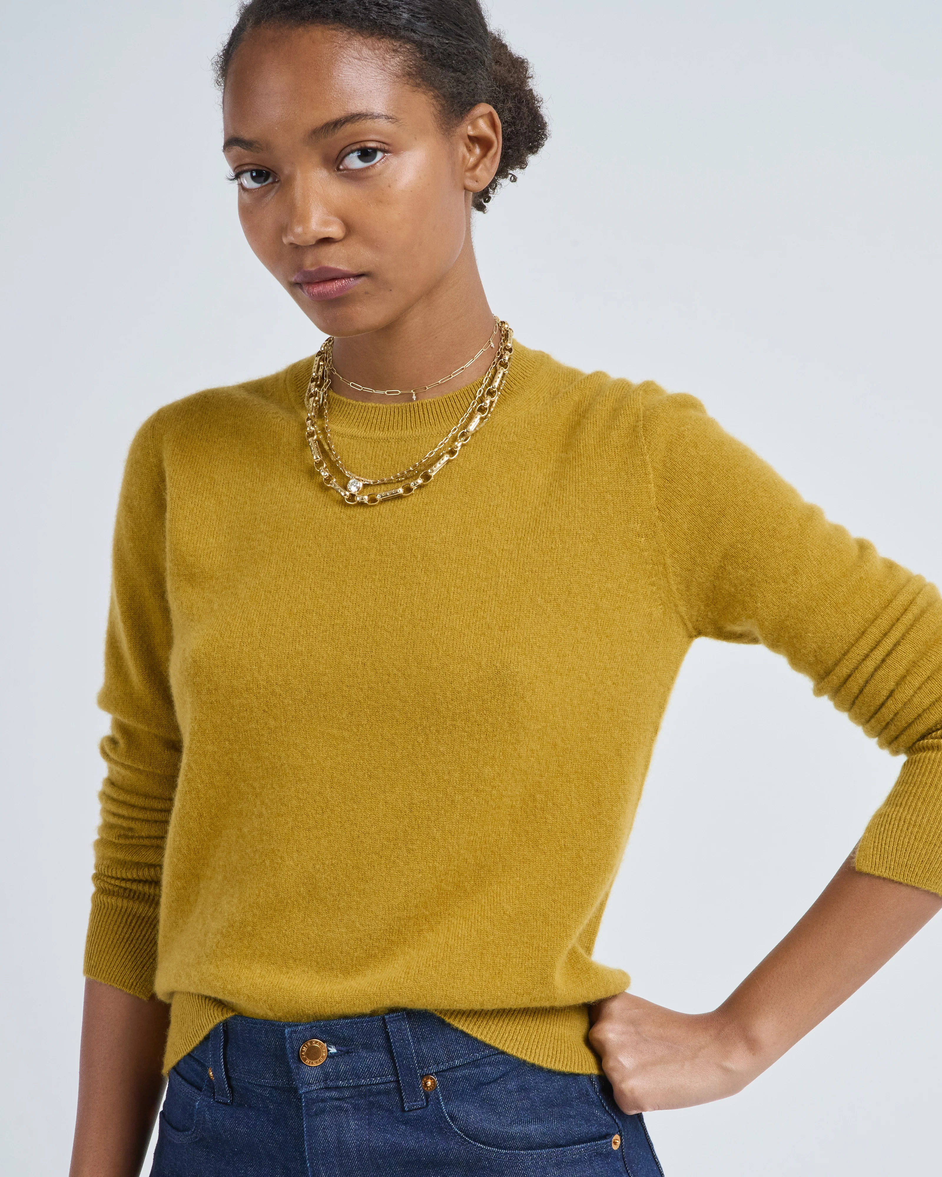 cashmere round neck sweater - Image 5