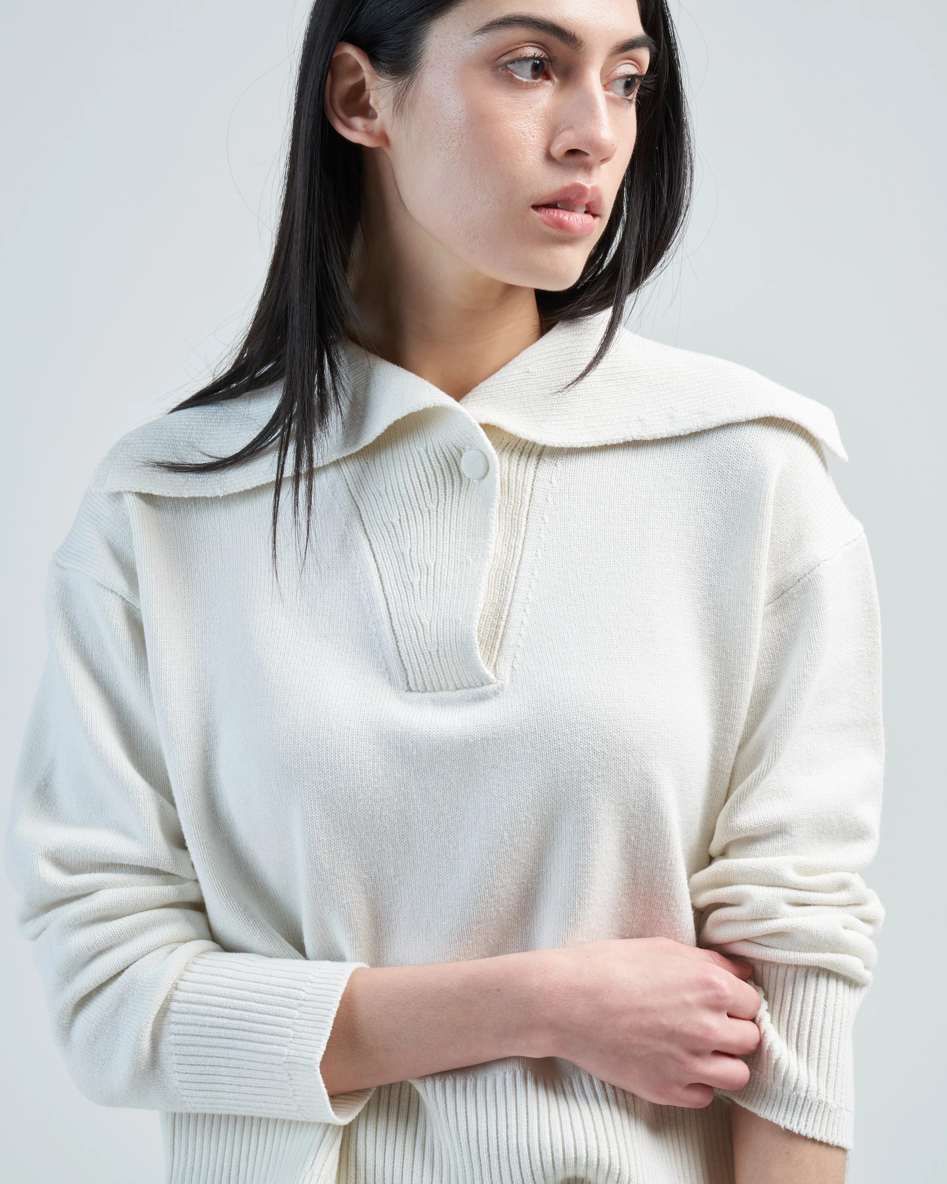 cashmere silk polo - Image 5