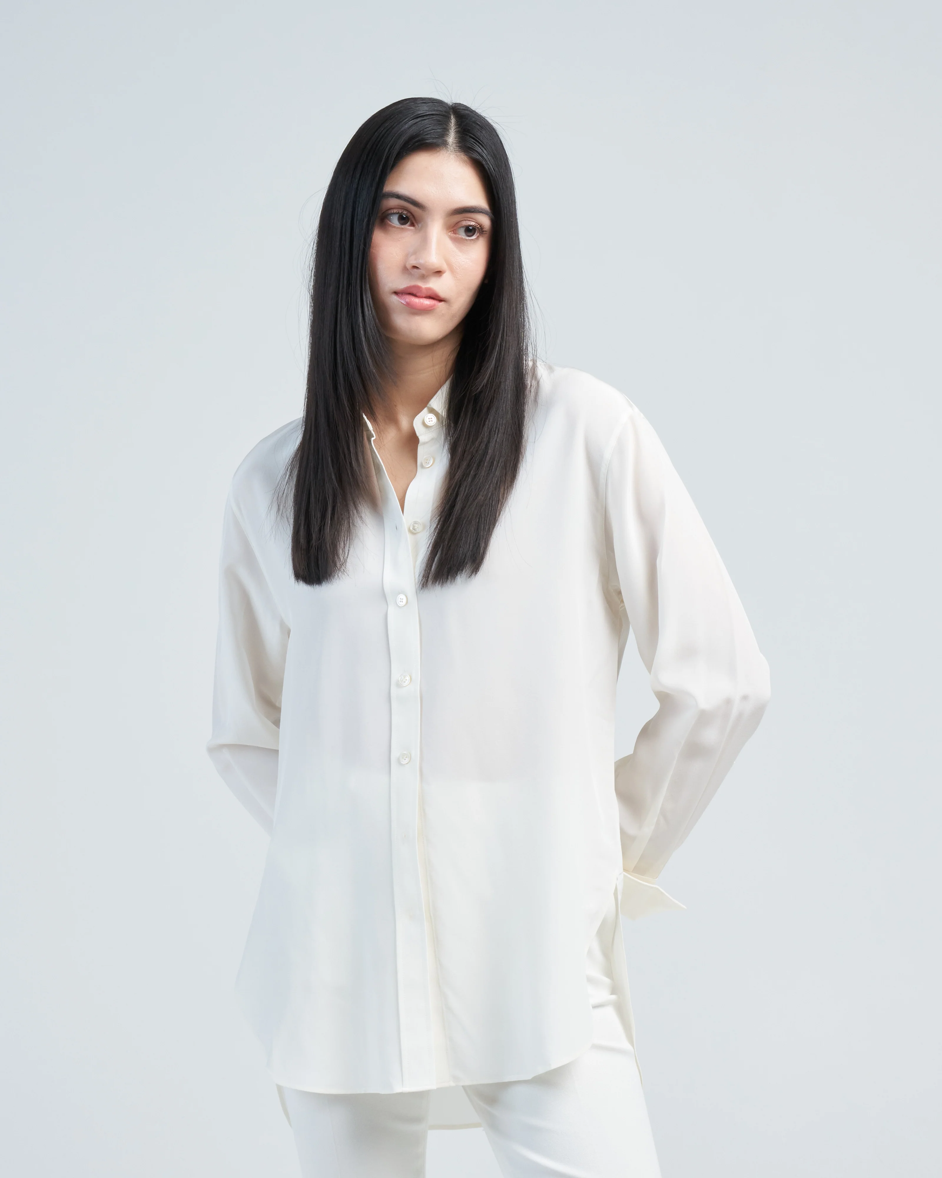 joe silk blouse - Image 3