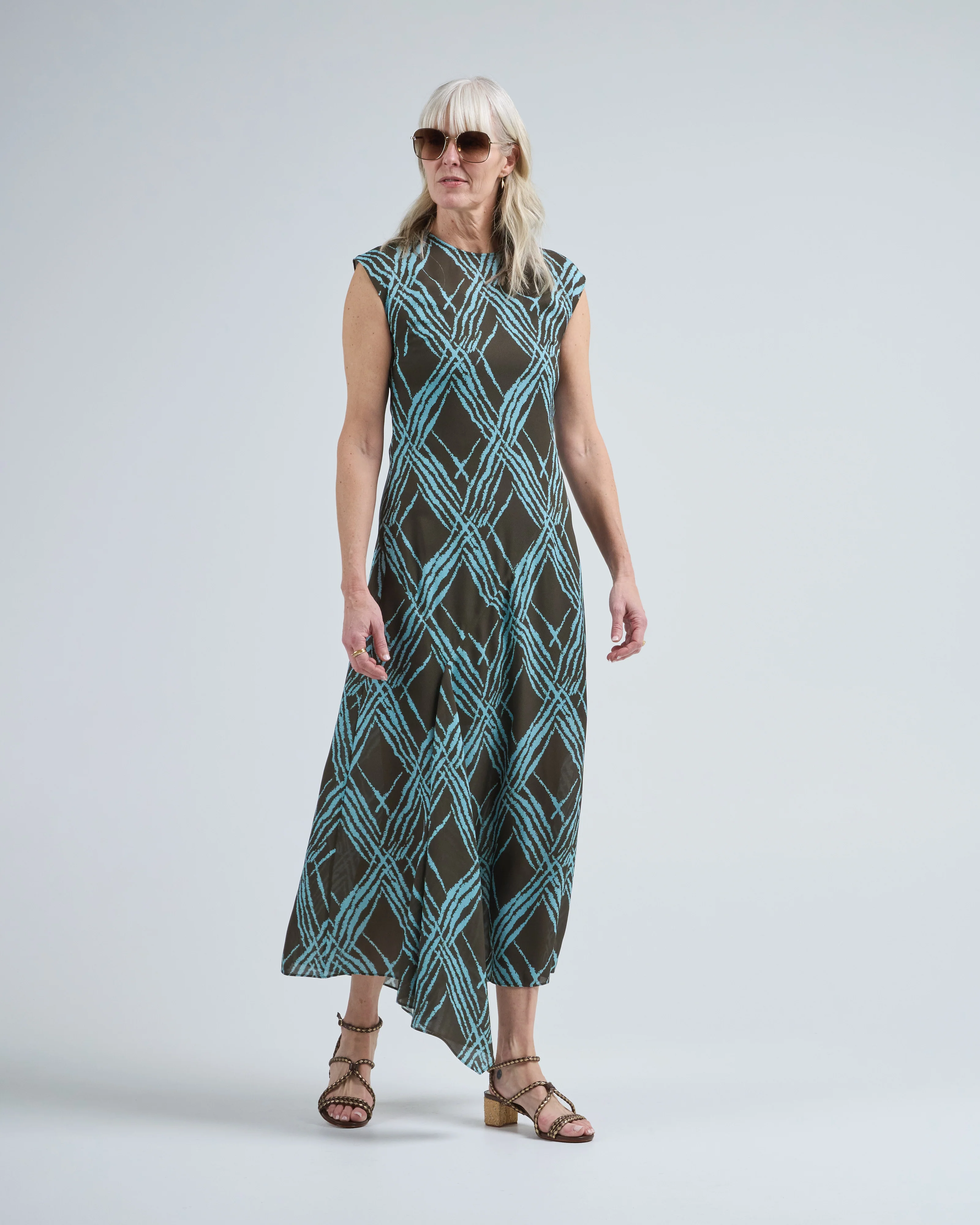 lauri open weave dress