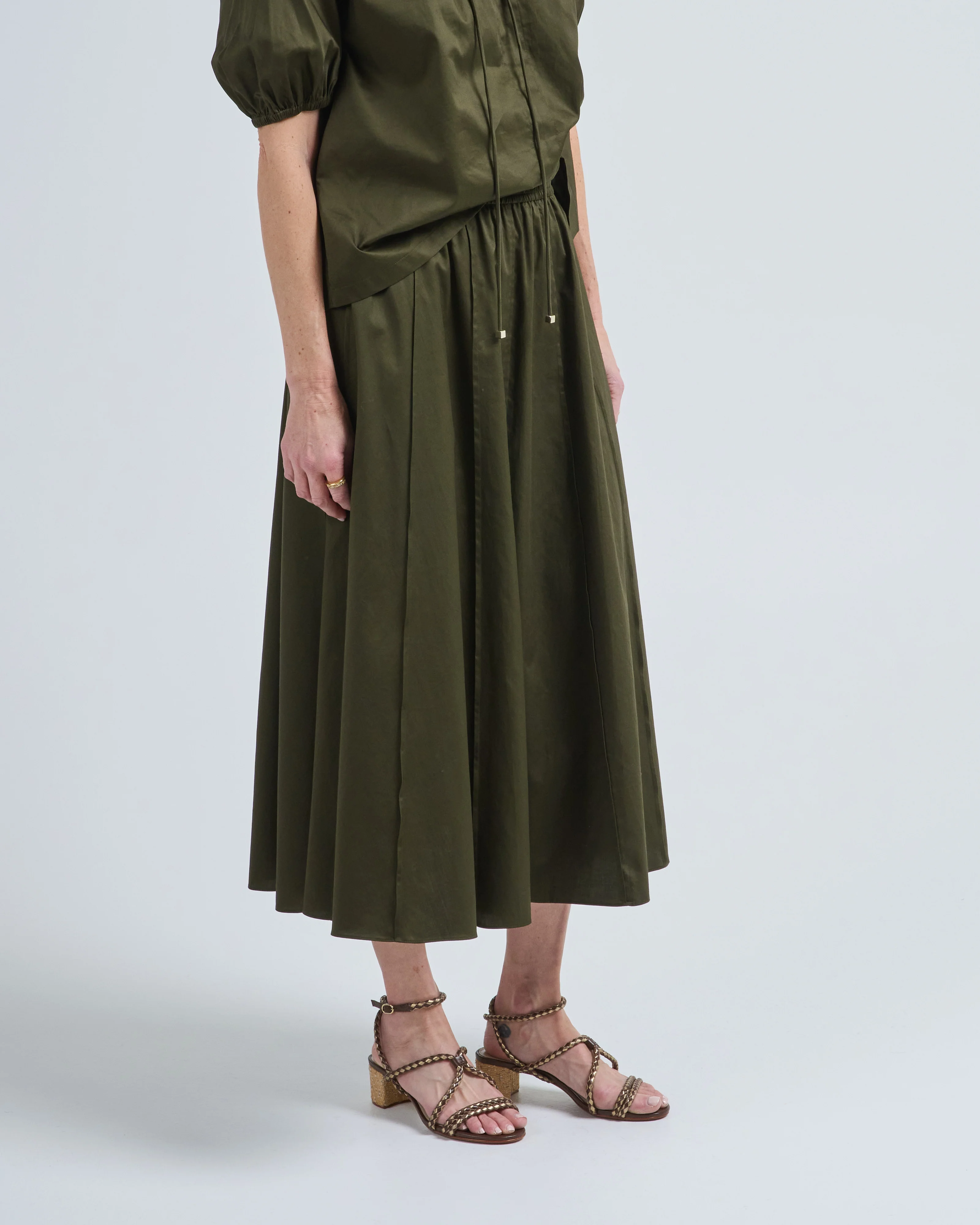 manar cotton sateen skirt - Image 3
