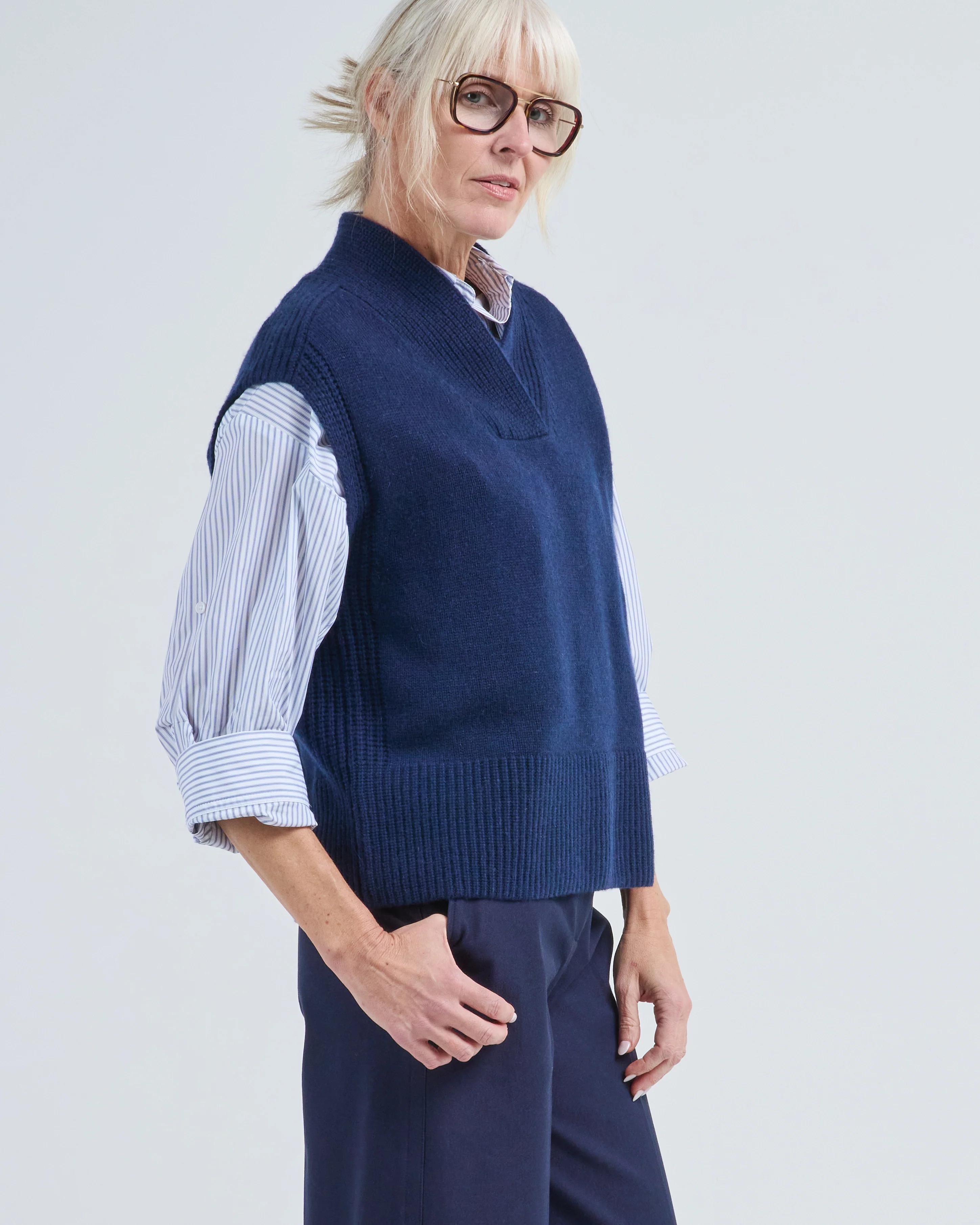 mena top pure cashmere - Image 3