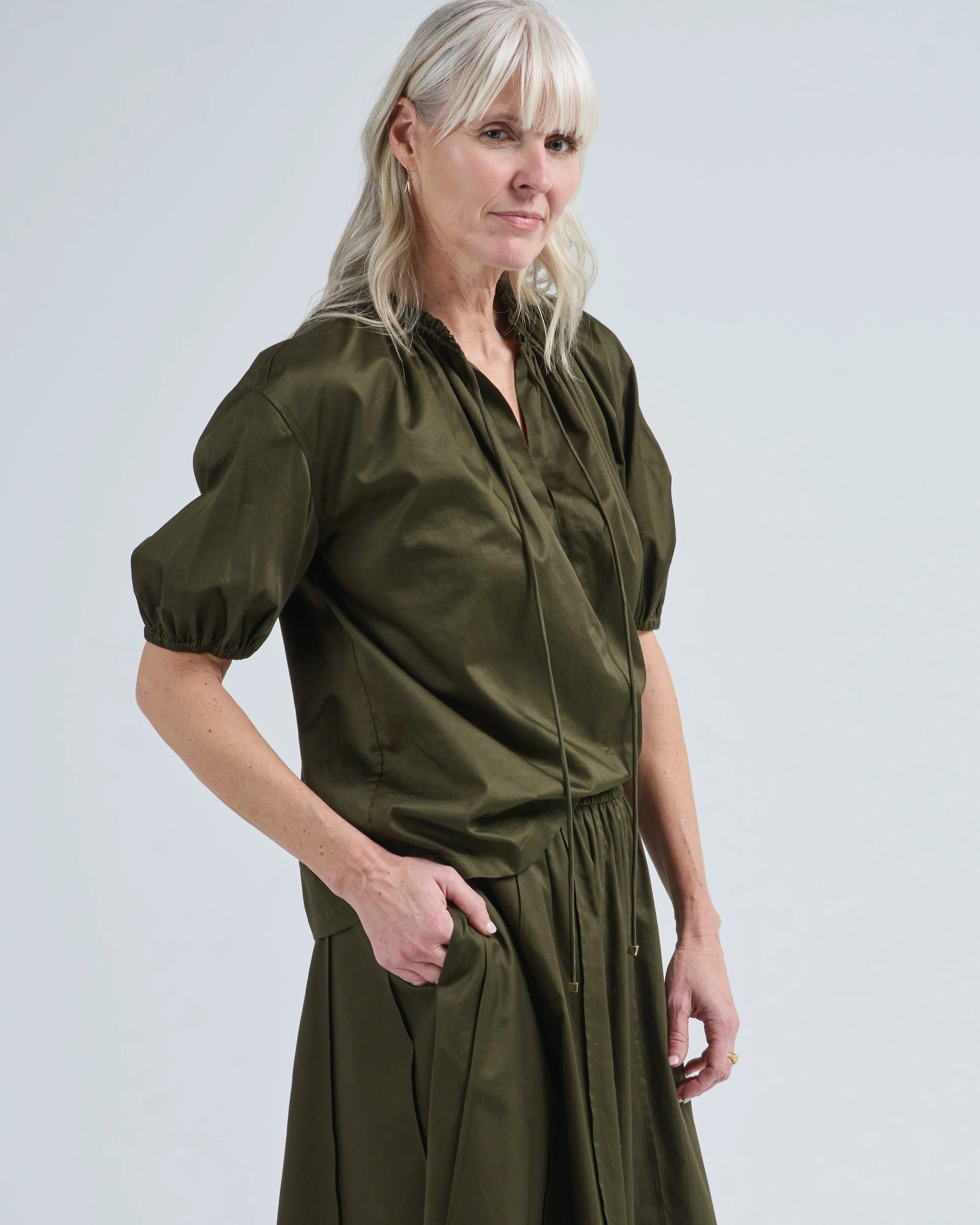 nador cotton sateen top - Image 3