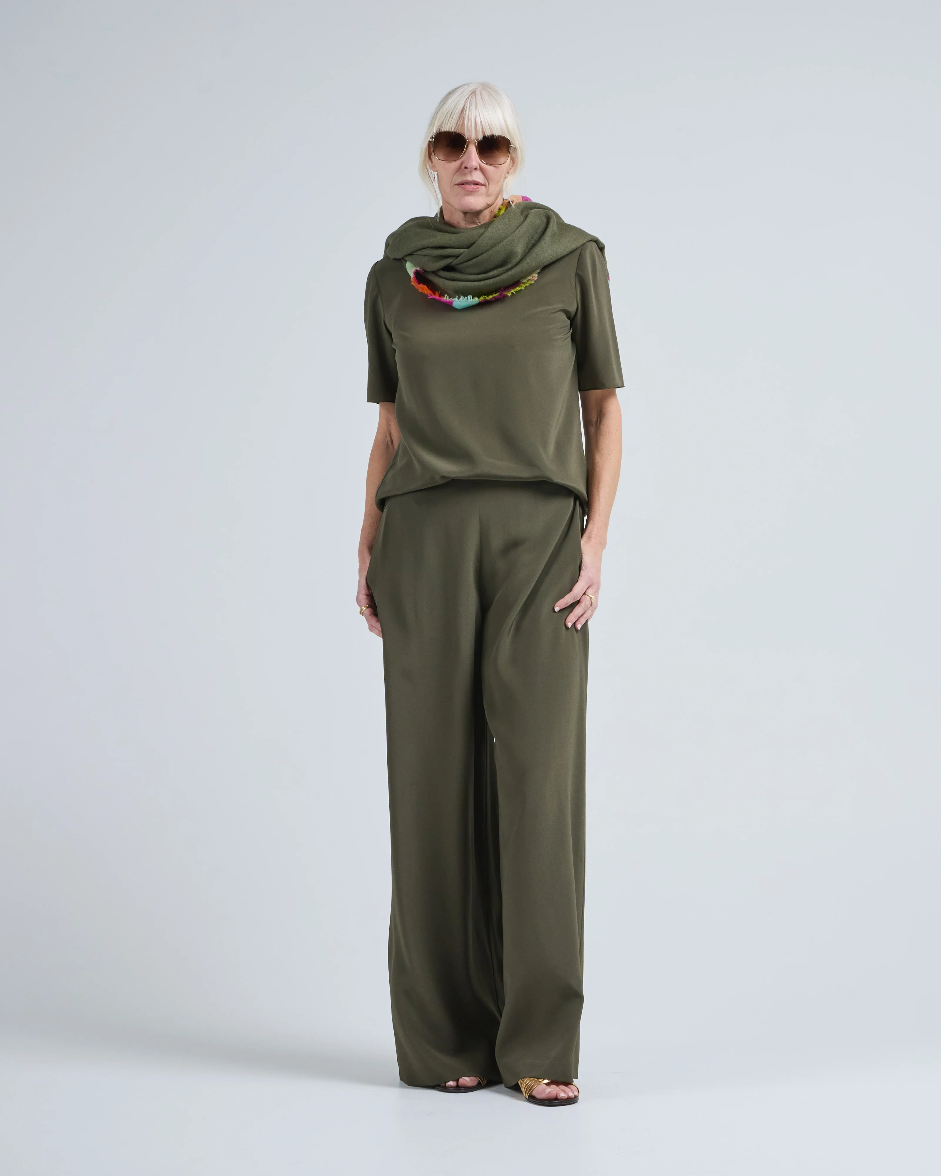 new rubin crepe de soie top - Image 5