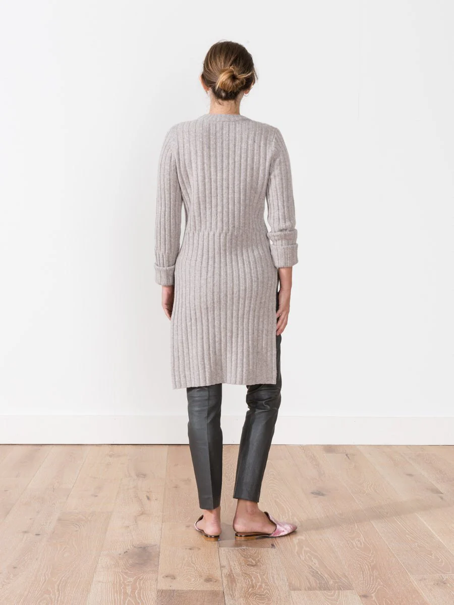 rib tunic sweater - Image 4