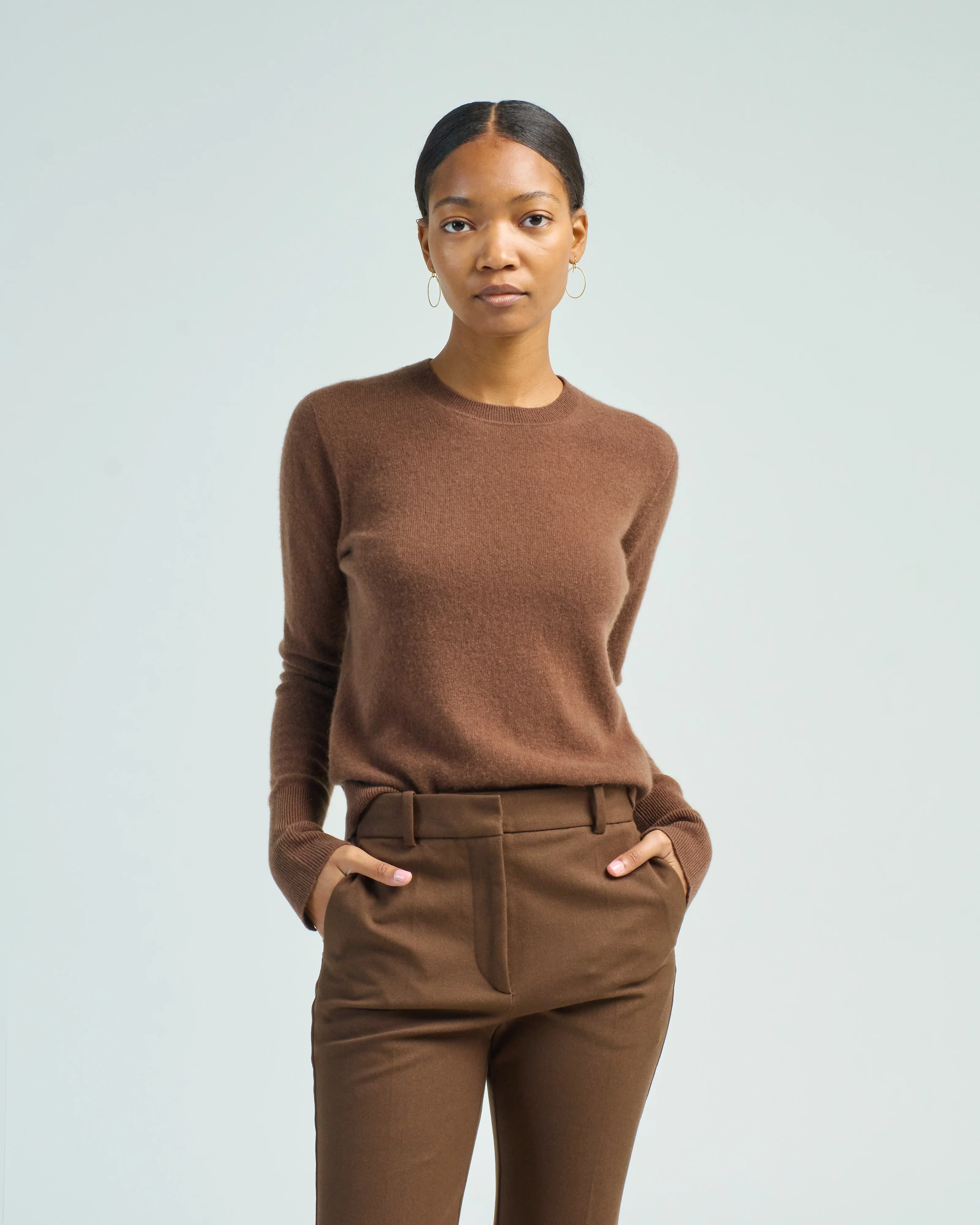 round neck long sleeve