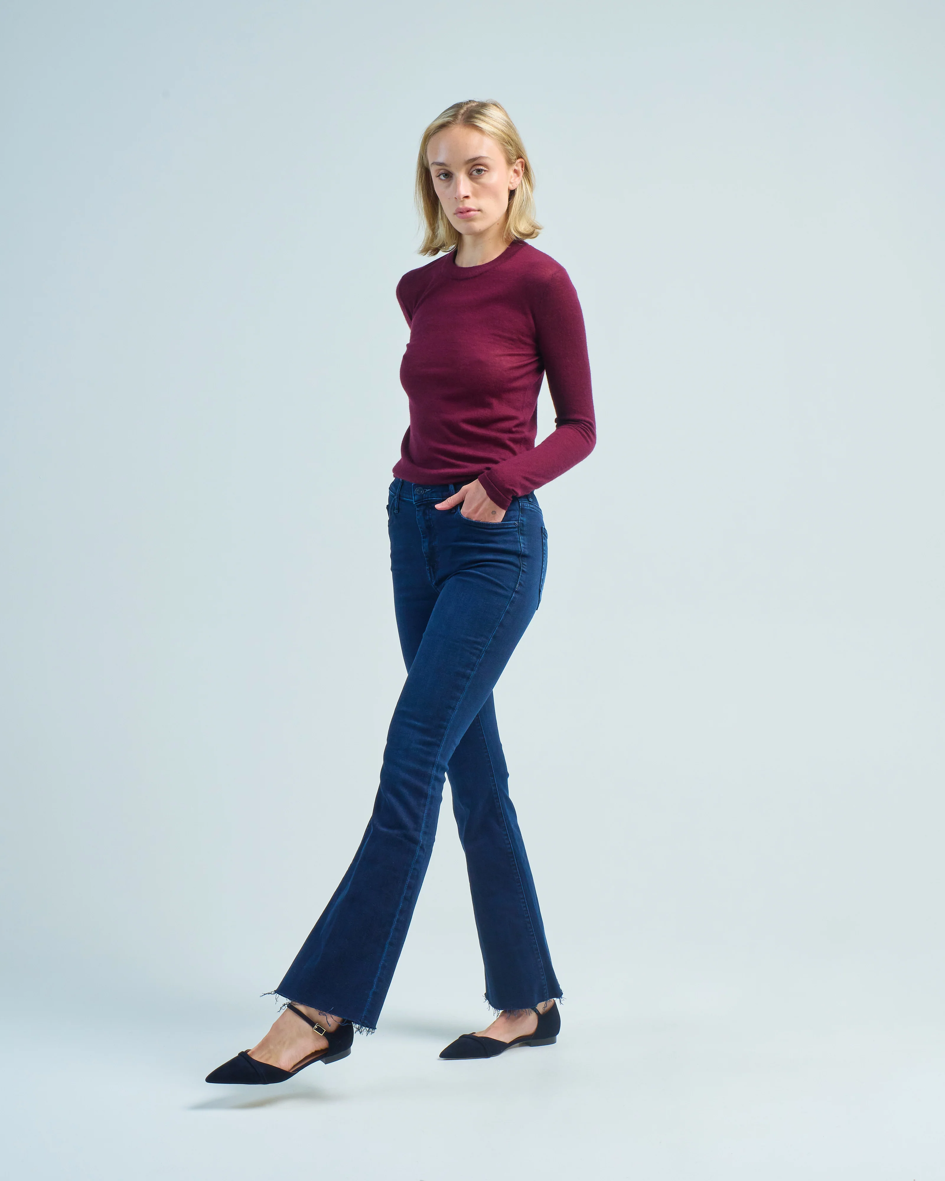 round neck long sleeve - Image 2