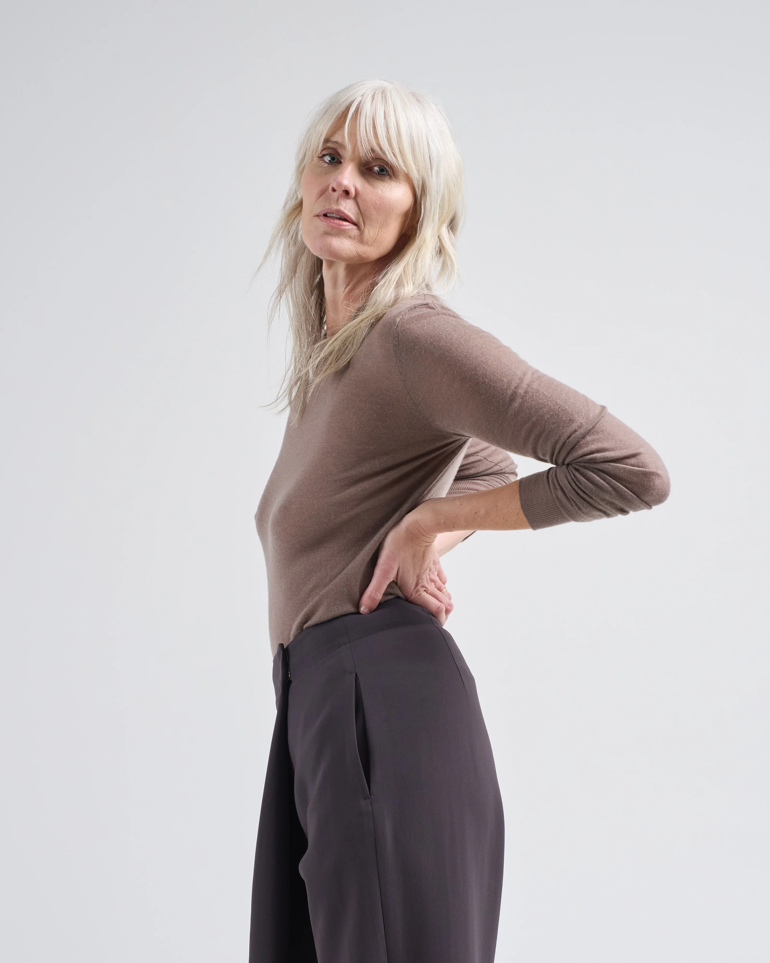 round neck ls sweater - Image 3