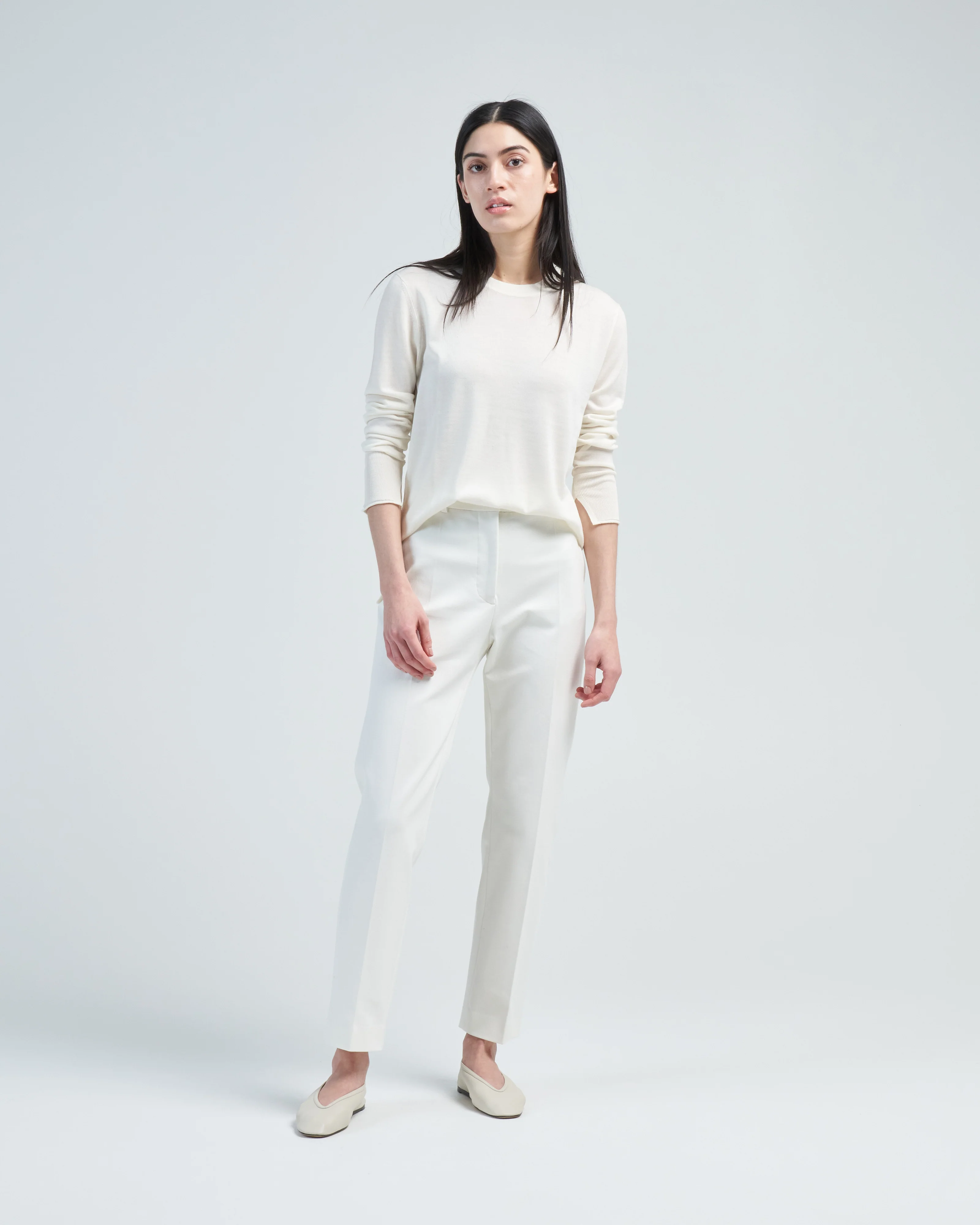 round neck merino sweater - Image 2