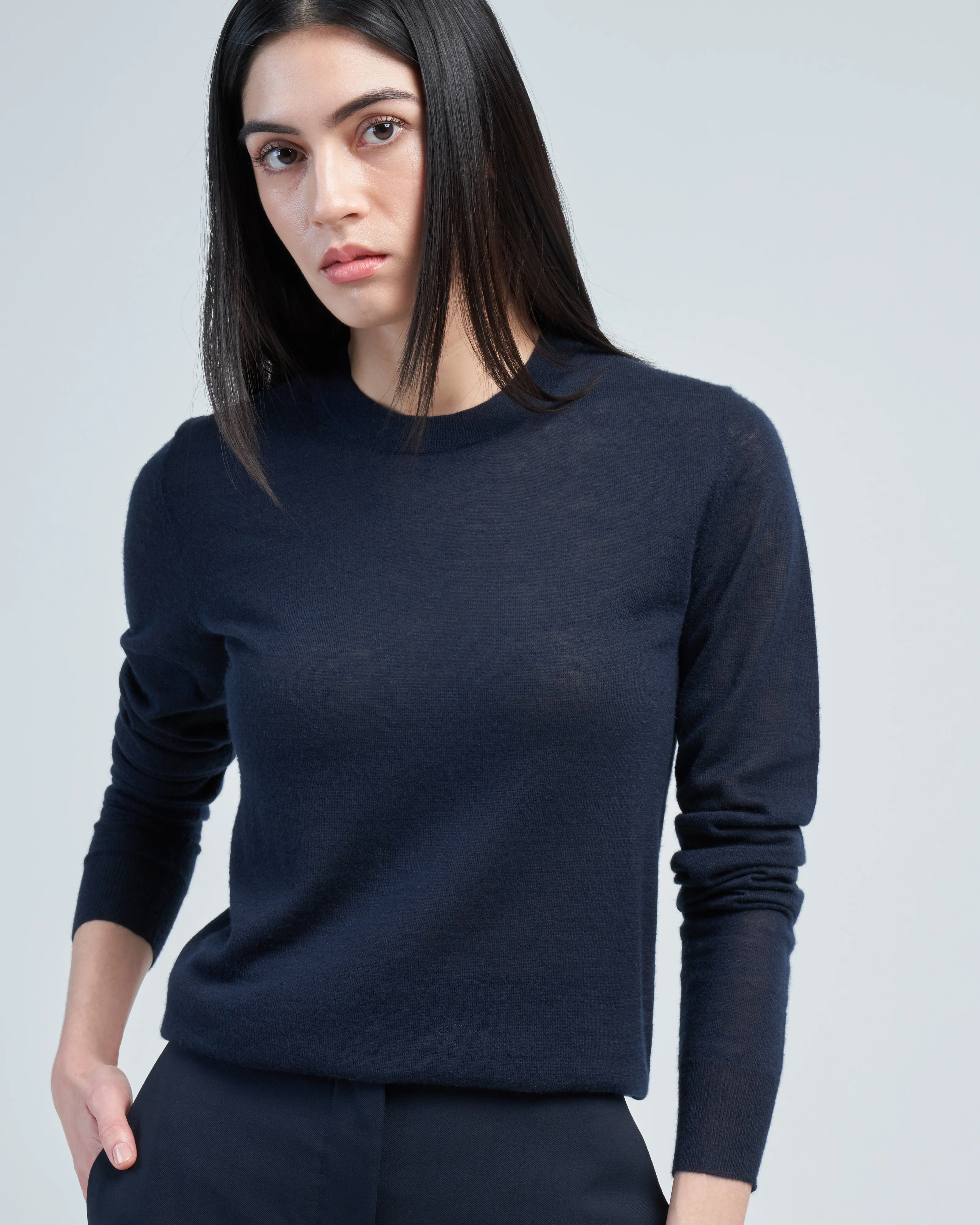 round neck sweater - Image 2